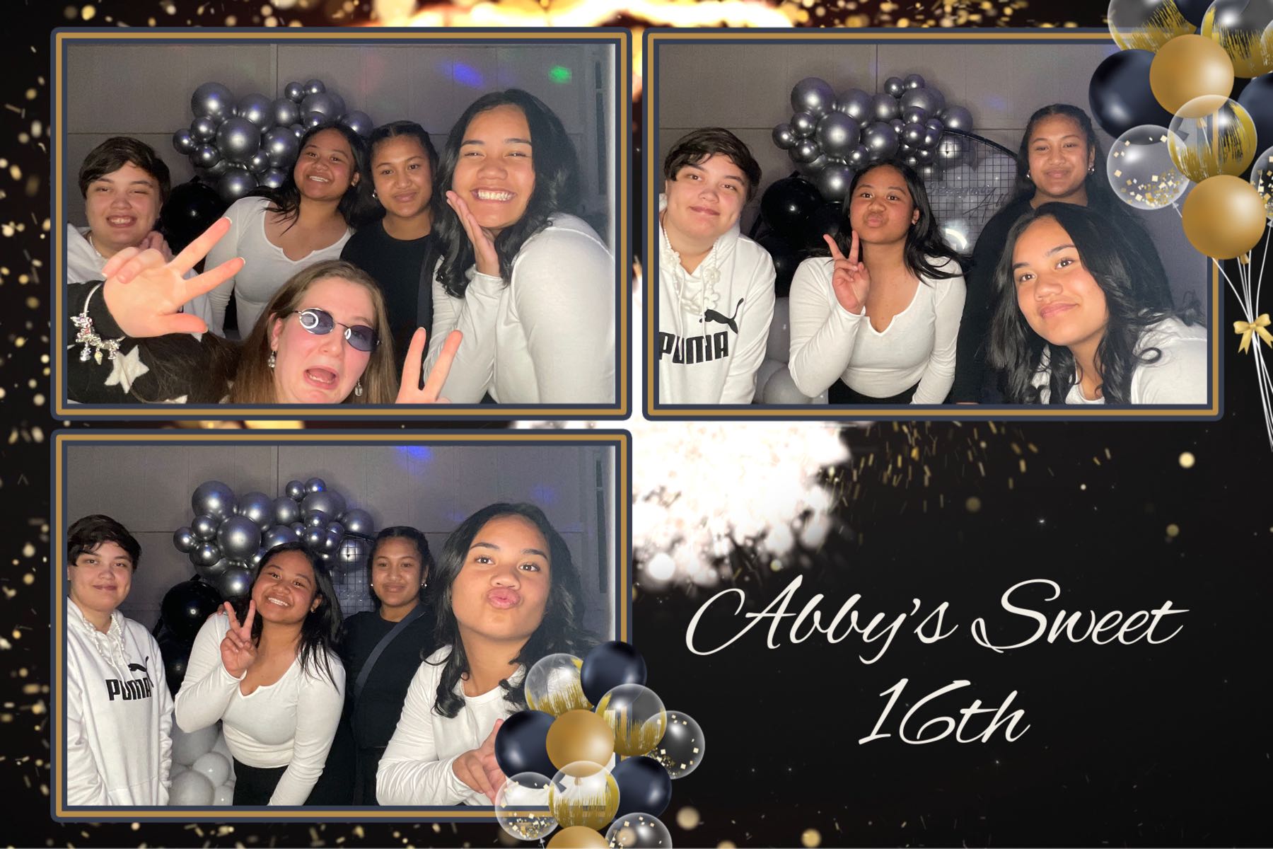 Abby's Sweet 16th | View more photos from the event at gallery.photobooth.co.nz/u/SelfieCentral/Abbys-Sweet-16th