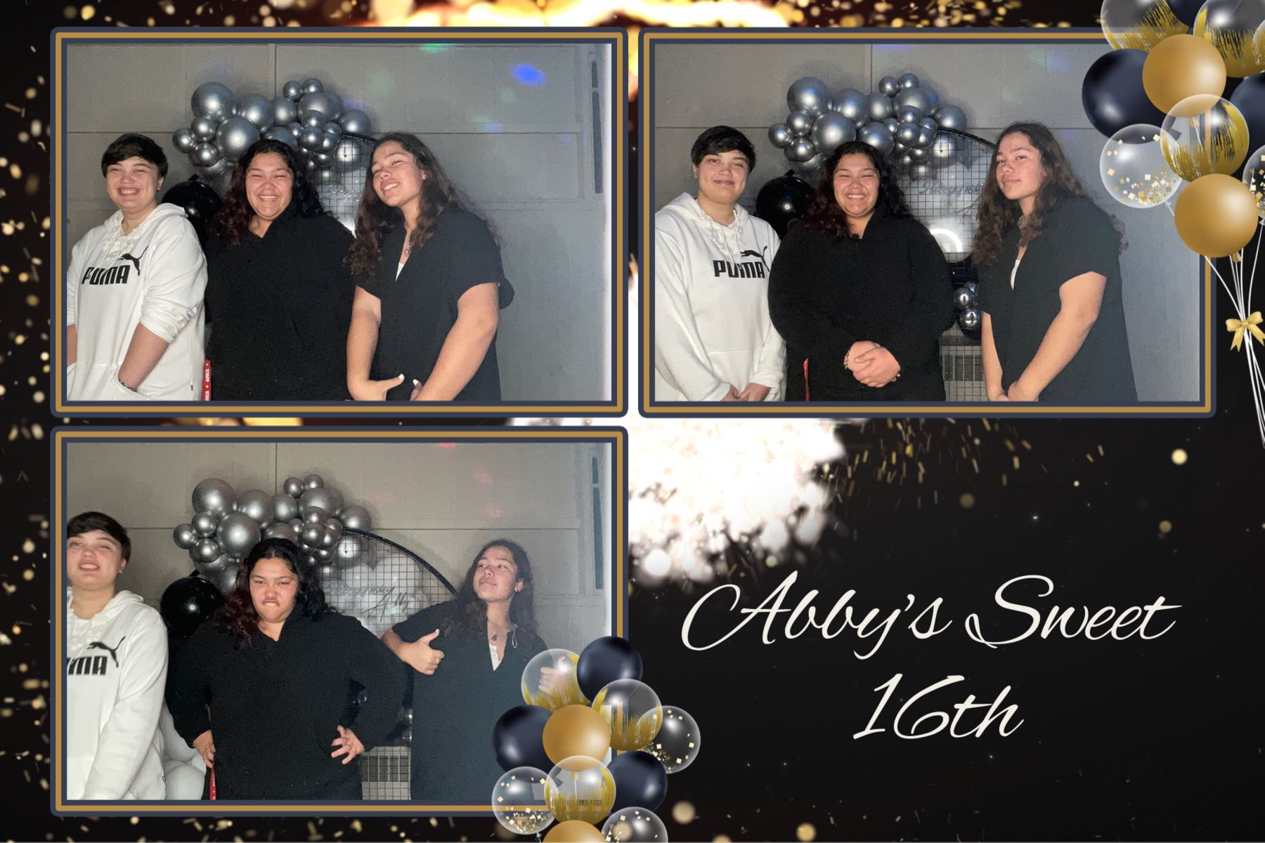 Abby's Sweet 16th | View more photos from the event at gallery.photobooth.co.nz/u/SelfieCentral/Abbys-Sweet-16th