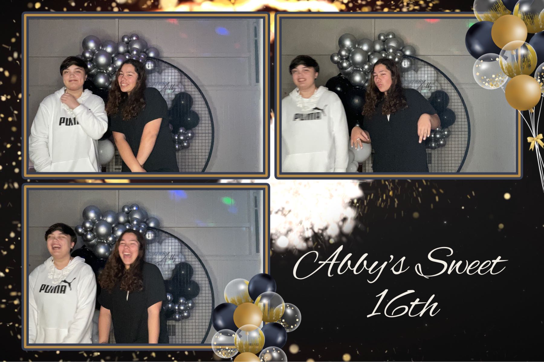 Abby's Sweet 16th | View more photos from the event at gallery.photobooth.co.nz/u/SelfieCentral/Abbys-Sweet-16th