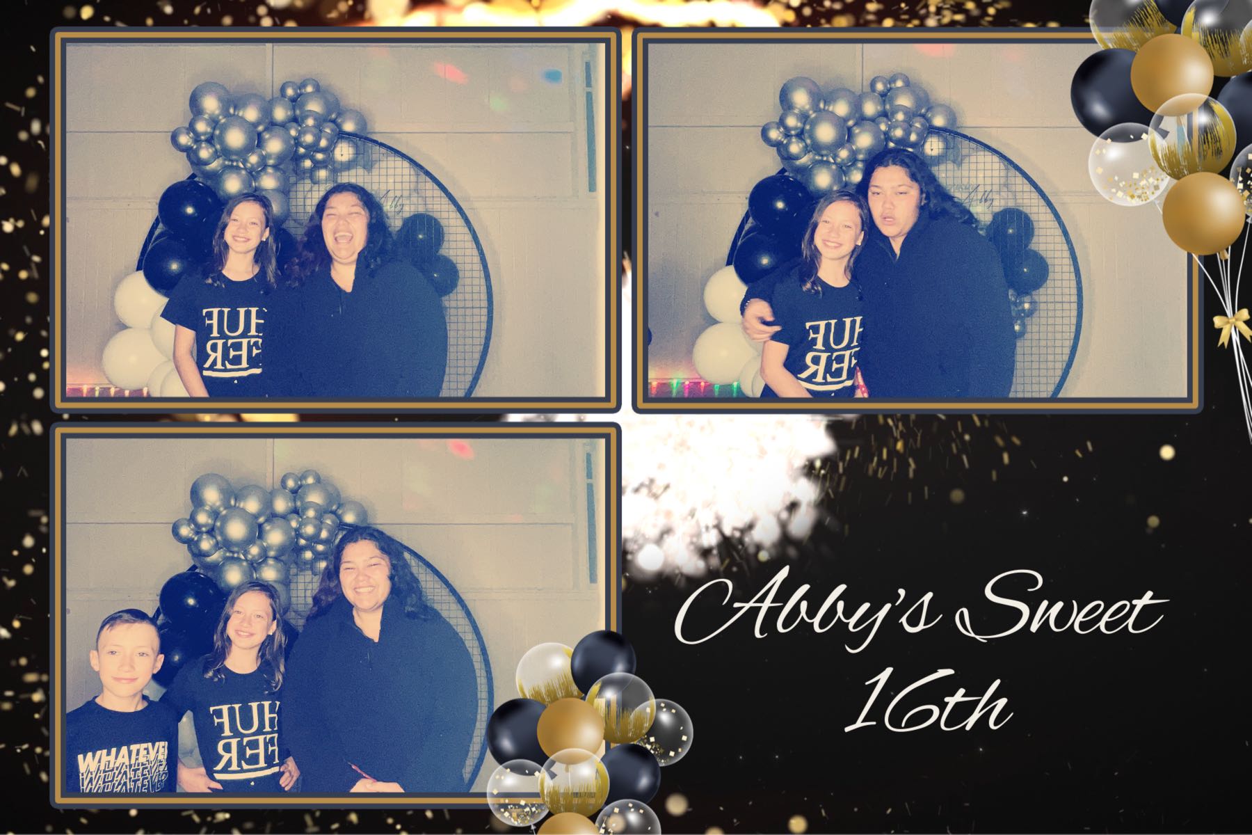 Abby's Sweet 16th | View more photos from the event at gallery.photobooth.co.nz/u/SelfieCentral/Abbys-Sweet-16th