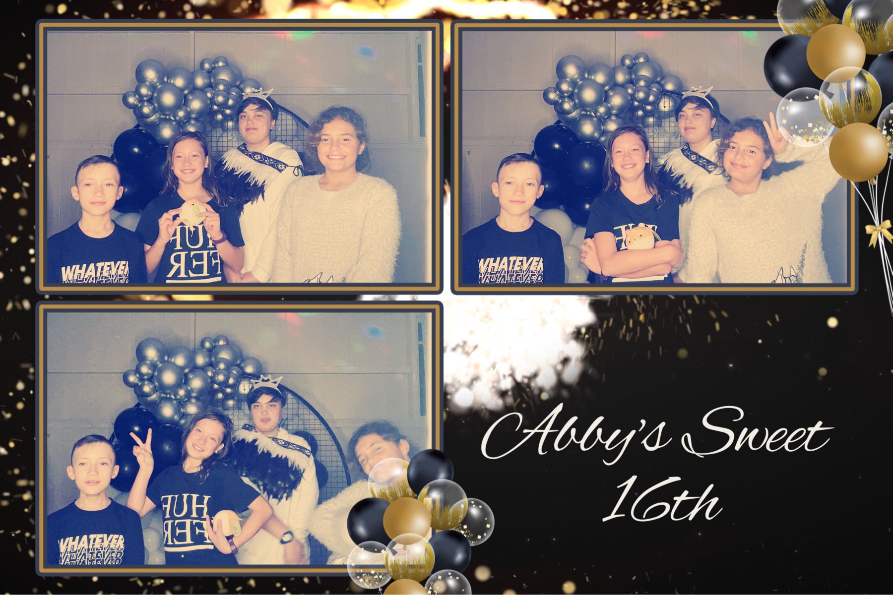 Abby's Sweet 16th | View more photos from the event at gallery.photobooth.co.nz/u/SelfieCentral/Abbys-Sweet-16th