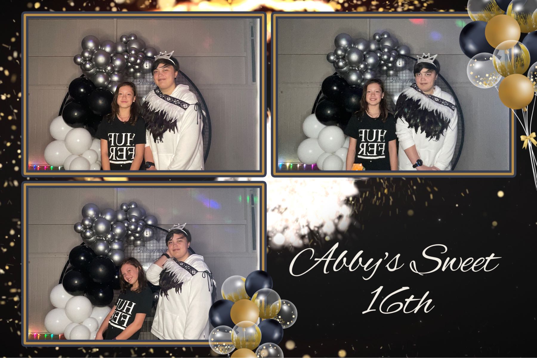 Abby's Sweet 16th | View more photos from the event at gallery.photobooth.co.nz/u/SelfieCentral/Abbys-Sweet-16th
