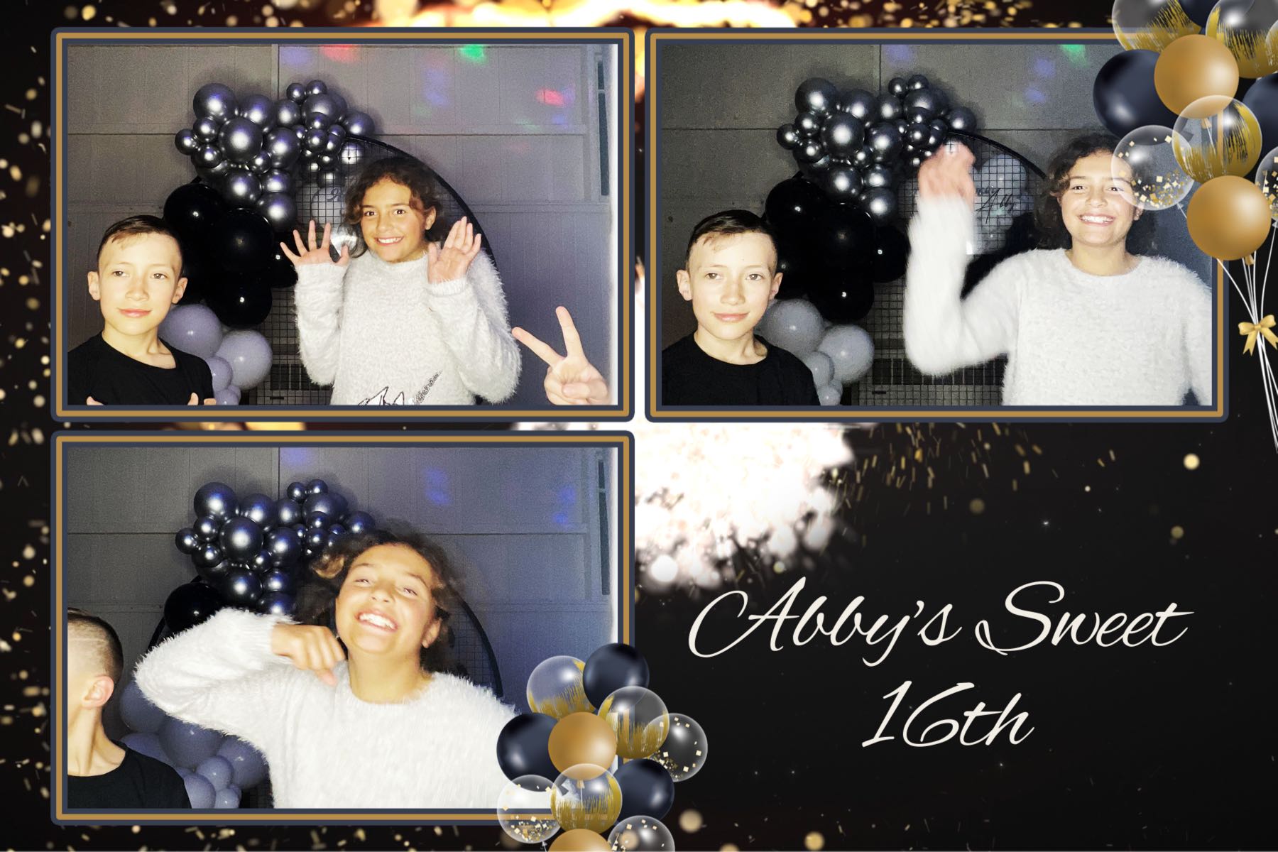 Abby's Sweet 16th | View more photos from the event at gallery.photobooth.co.nz/u/SelfieCentral/Abbys-Sweet-16th