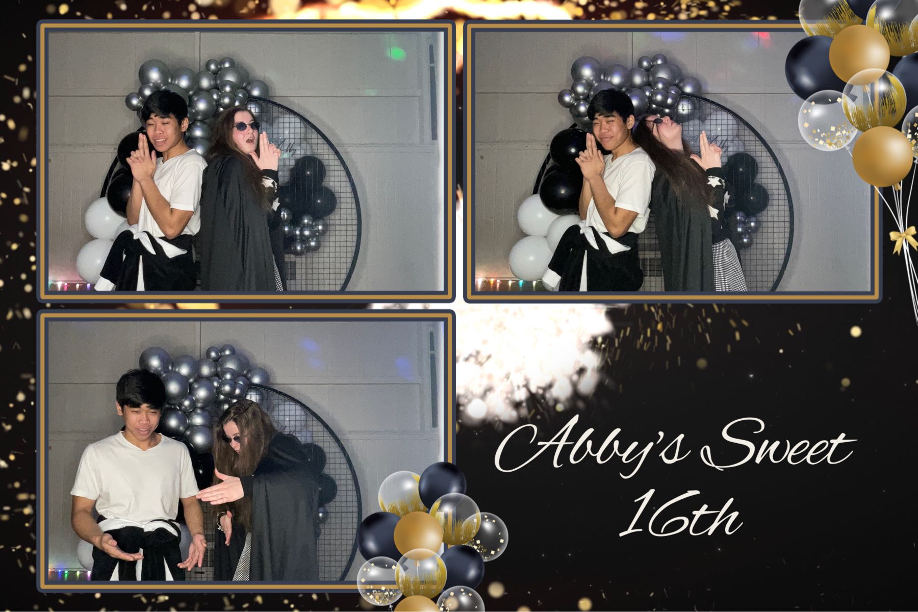 Abby's Sweet 16th | View more photos from the event at gallery.photobooth.co.nz/u/SelfieCentral/Abbys-Sweet-16th