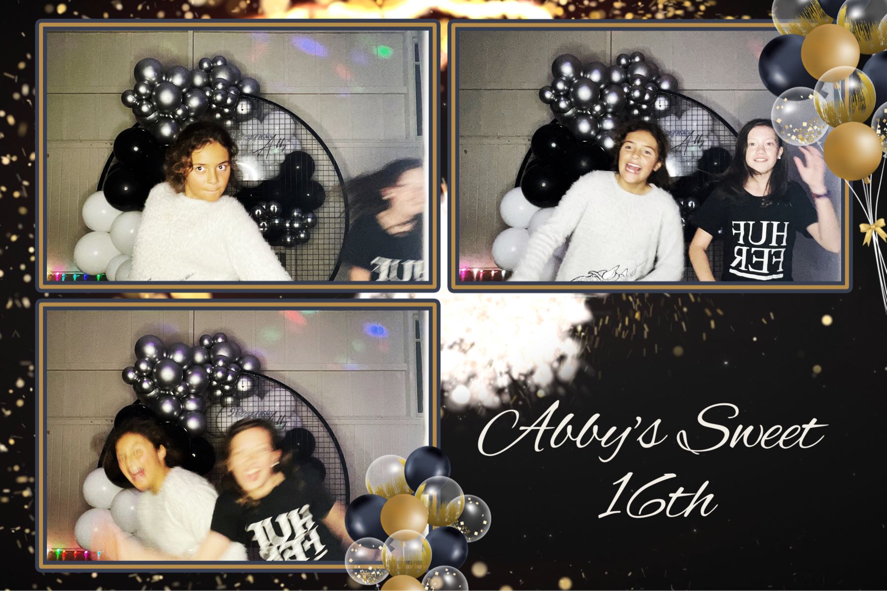 Abby's Sweet 16th | View more photos from the event at gallery.photobooth.co.nz/u/SelfieCentral/Abbys-Sweet-16th