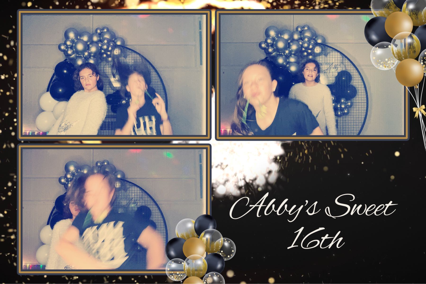 Abby's Sweet 16th | View more photos from the event at gallery.photobooth.co.nz/u/SelfieCentral/Abbys-Sweet-16th