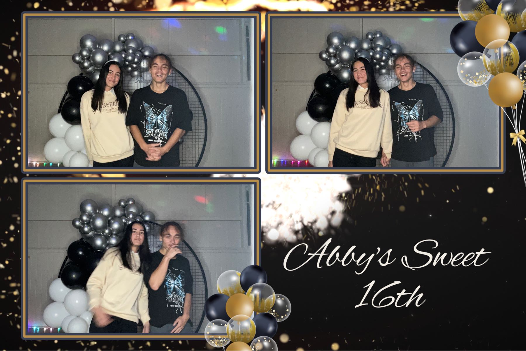Abby's Sweet 16th | View more photos from the event at gallery.photobooth.co.nz/u/SelfieCentral/Abbys-Sweet-16th