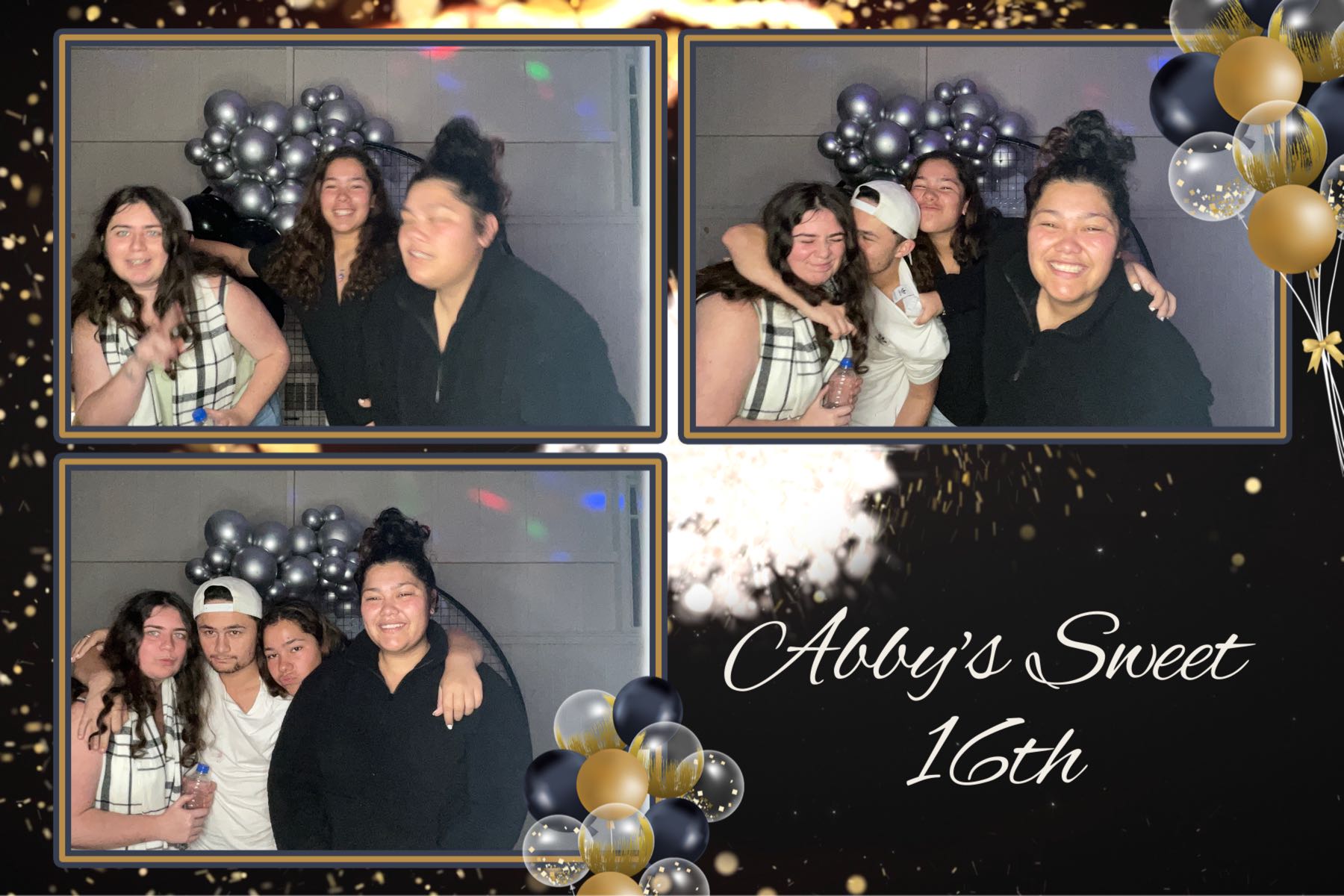 Abby's Sweet 16th | View more photos from the event at gallery.photobooth.co.nz/u/SelfieCentral/Abbys-Sweet-16th
