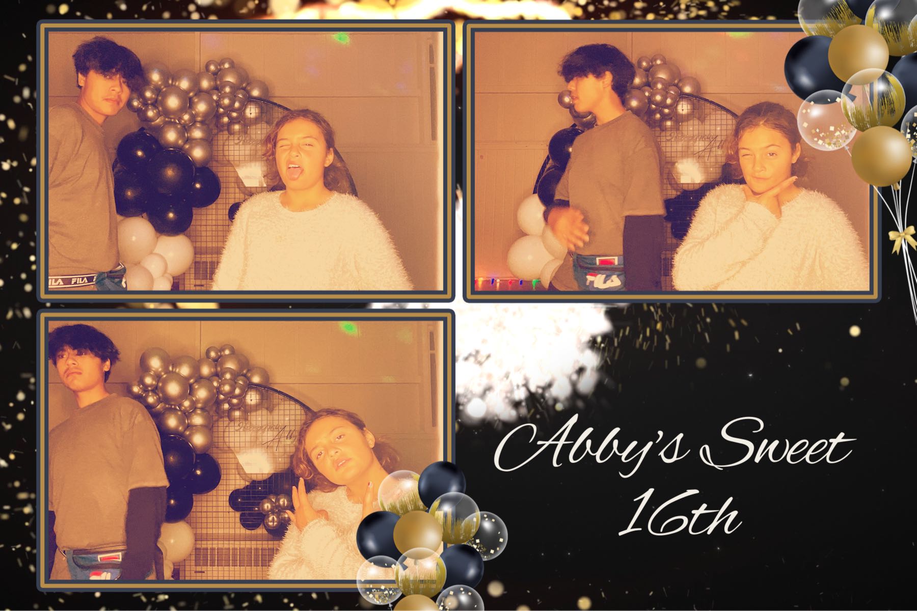 Abby's Sweet 16th | View more photos from the event at gallery.photobooth.co.nz/u/SelfieCentral/Abbys-Sweet-16th