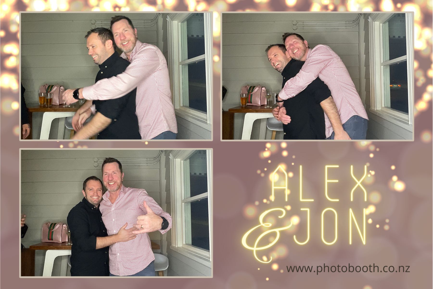 Alex & Jon's 40th | View more photos from the event at gallery.photobooth.co.nz/u/SelfieCentral/Alex-Jons-40th
