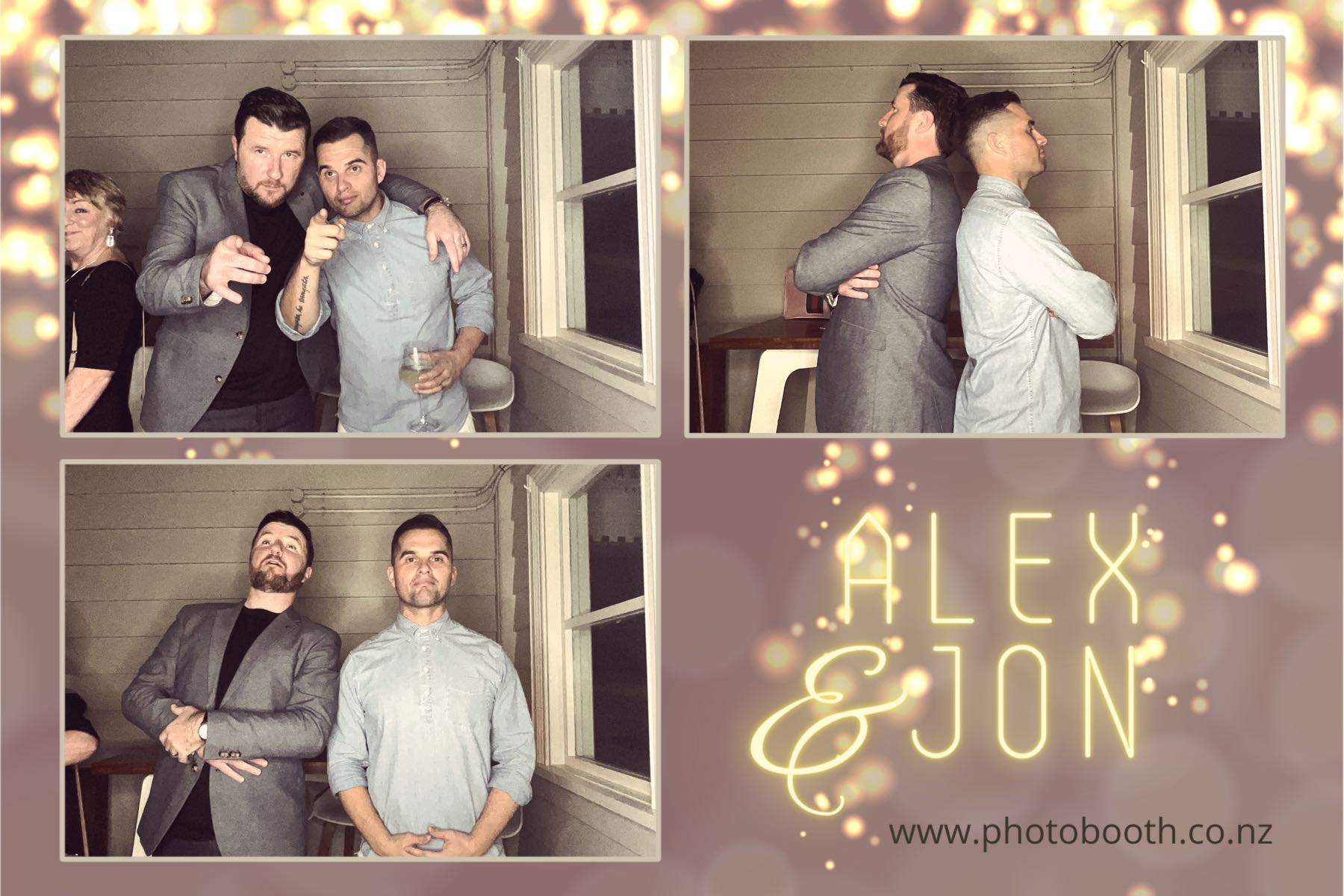 Alex & Jon's 40th | View more photos from the event at gallery.photobooth.co.nz/u/SelfieCentral/Alex-Jons-40th