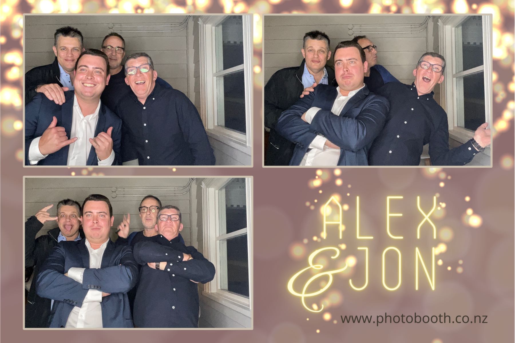 Alex & Jon's 40th | View more photos from the event at gallery.photobooth.co.nz/u/SelfieCentral/Alex-Jons-40th