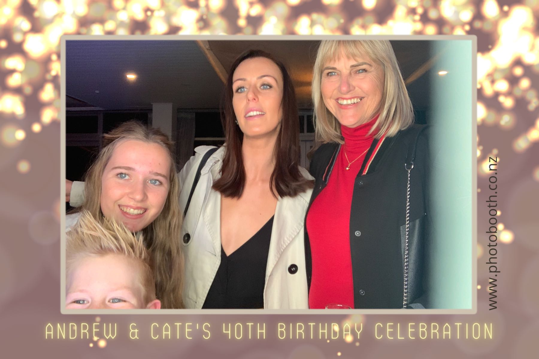 Andrew & Cate's 40th Birthday | View more photos from the event at gallery.photobooth.co.nz/u/SelfieCentral/Andrew-Cates-40th-Birthday