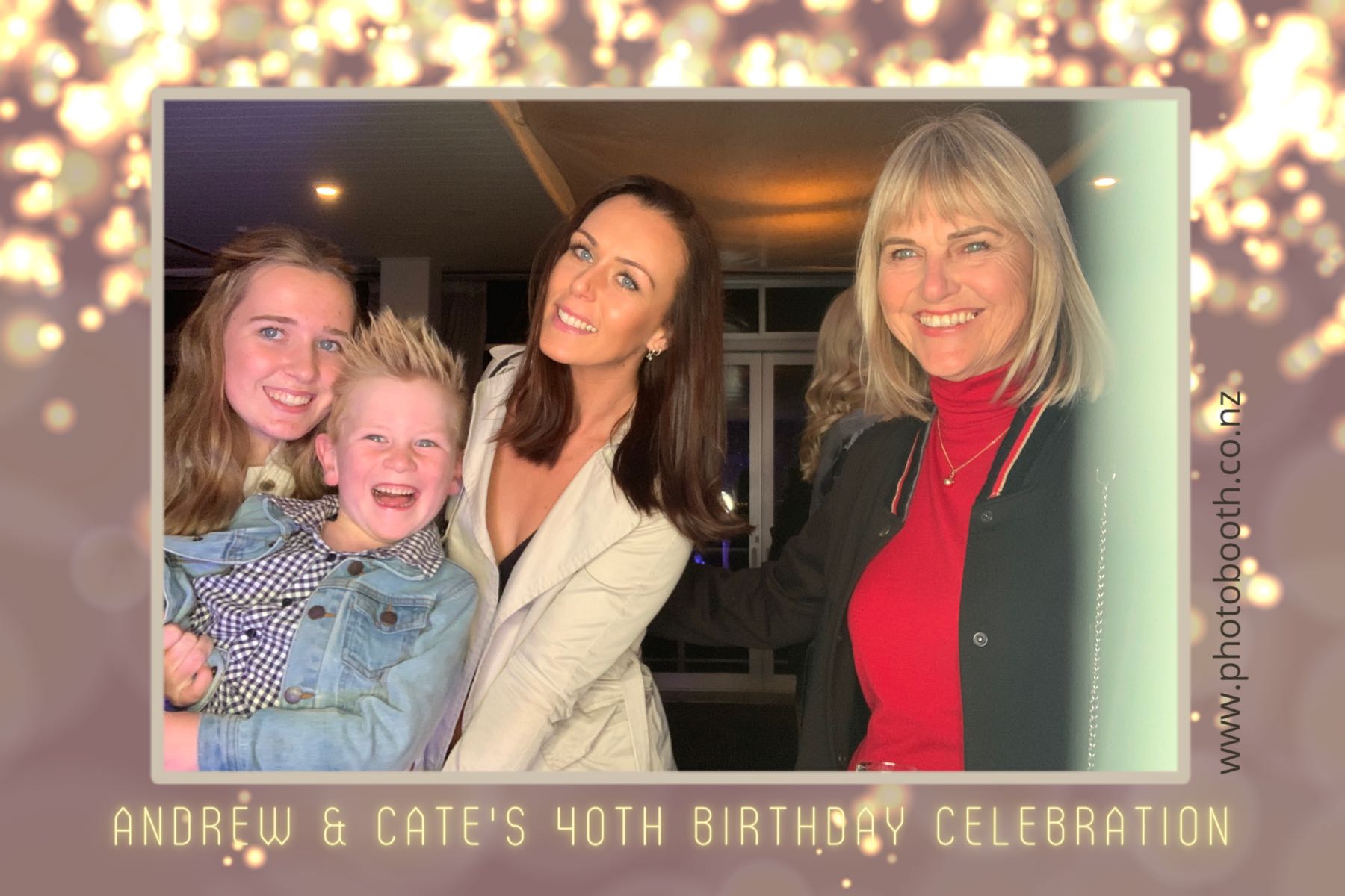 Andrew & Cate's 40th Birthday | View more photos from the event at gallery.photobooth.co.nz/u/SelfieCentral/Andrew-Cates-40th-Birthday