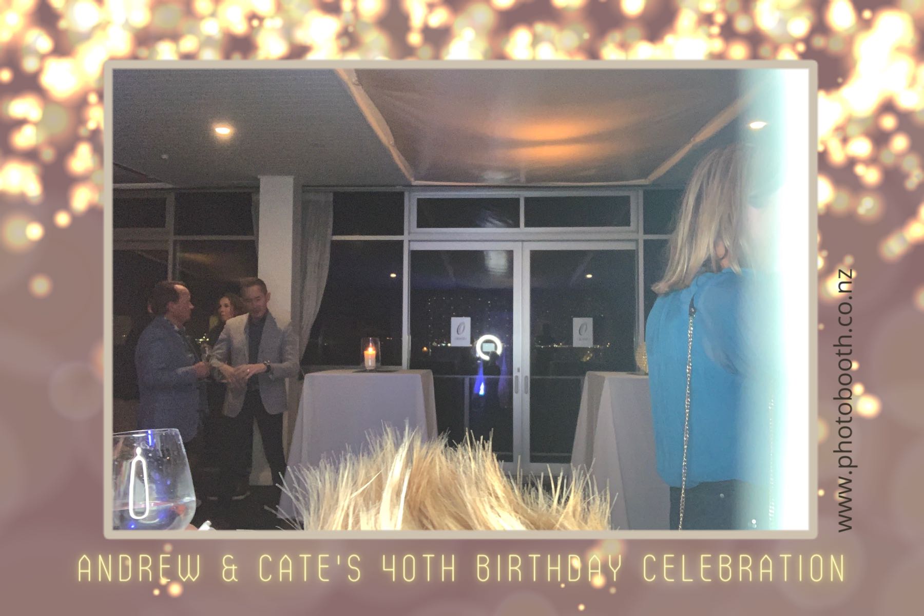 Andrew & Cate's 40th Birthday | View more photos from the event at gallery.photobooth.co.nz/u/SelfieCentral/Andrew-Cates-40th-Birthday