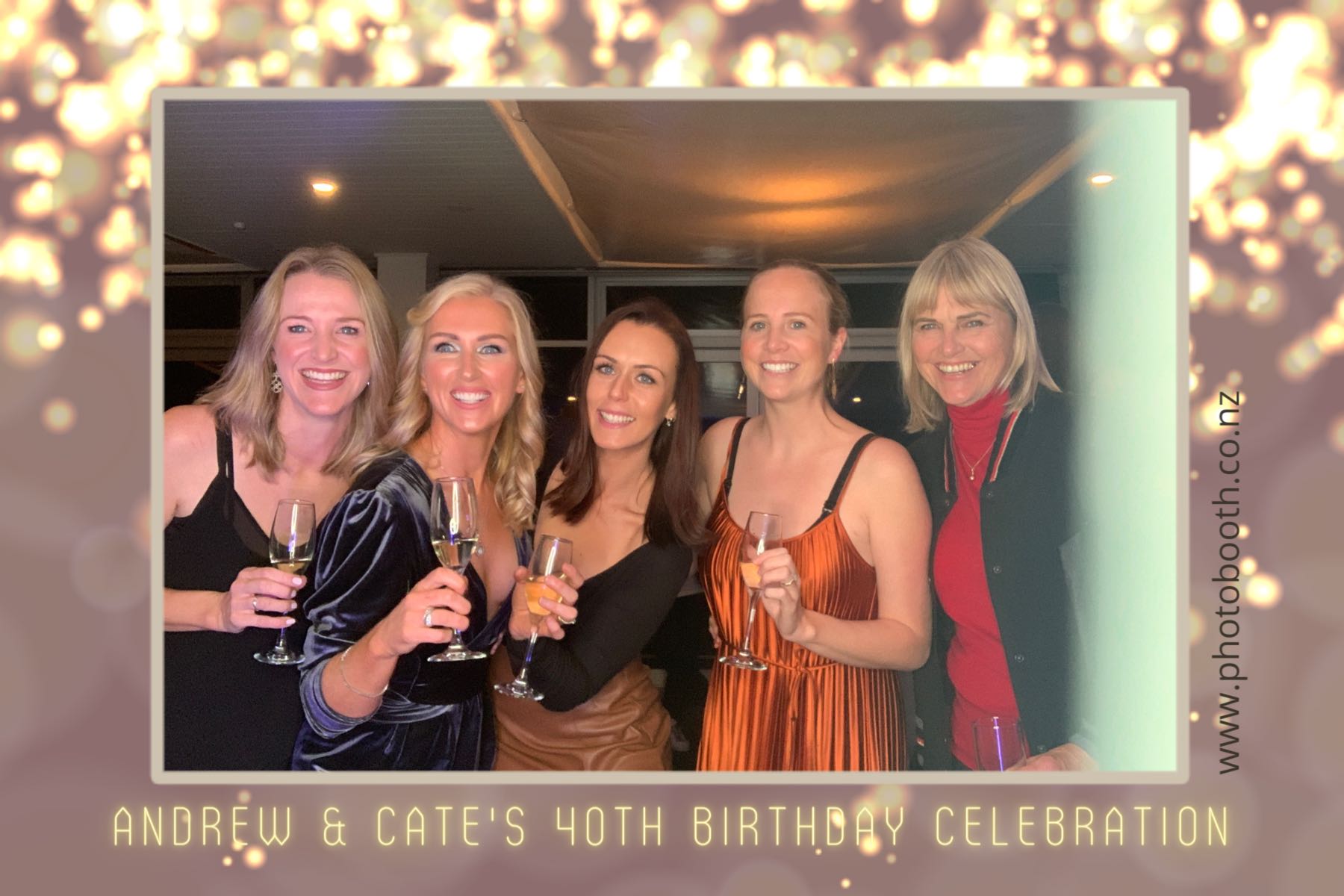 Andrew & Cate's 40th Birthday | View more photos from the event at gallery.photobooth.co.nz/u/SelfieCentral/Andrew-Cates-40th-Birthday