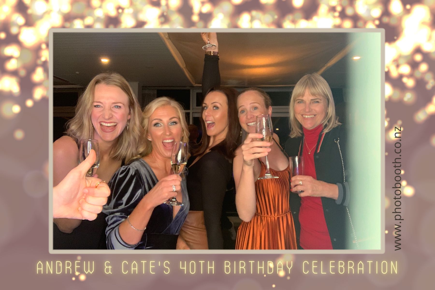 Andrew & Cate's 40th Birthday | View more photos from the event at gallery.photobooth.co.nz/u/SelfieCentral/Andrew-Cates-40th-Birthday