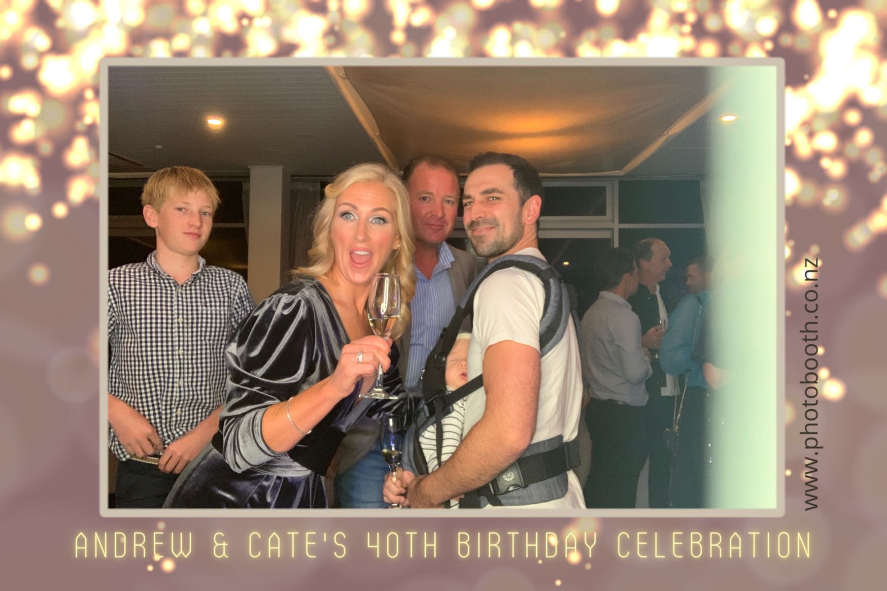 Andrew & Cate's 40th Birthday | View more photos from the event at gallery.photobooth.co.nz/u/SelfieCentral/Andrew-Cates-40th-Birthday