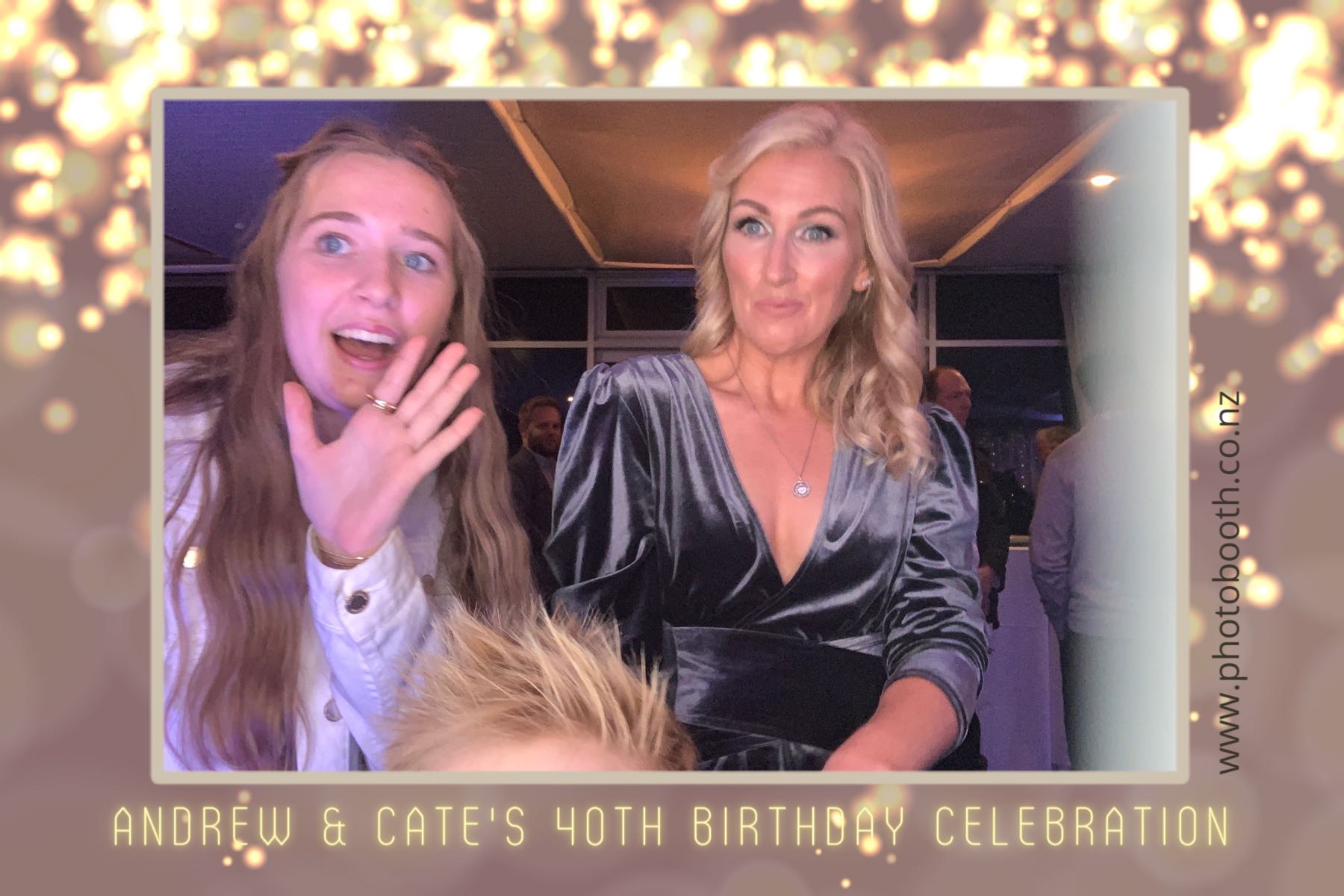 Andrew & Cate's 40th Birthday | View more photos from the event at gallery.photobooth.co.nz/u/SelfieCentral/Andrew-Cates-40th-Birthday