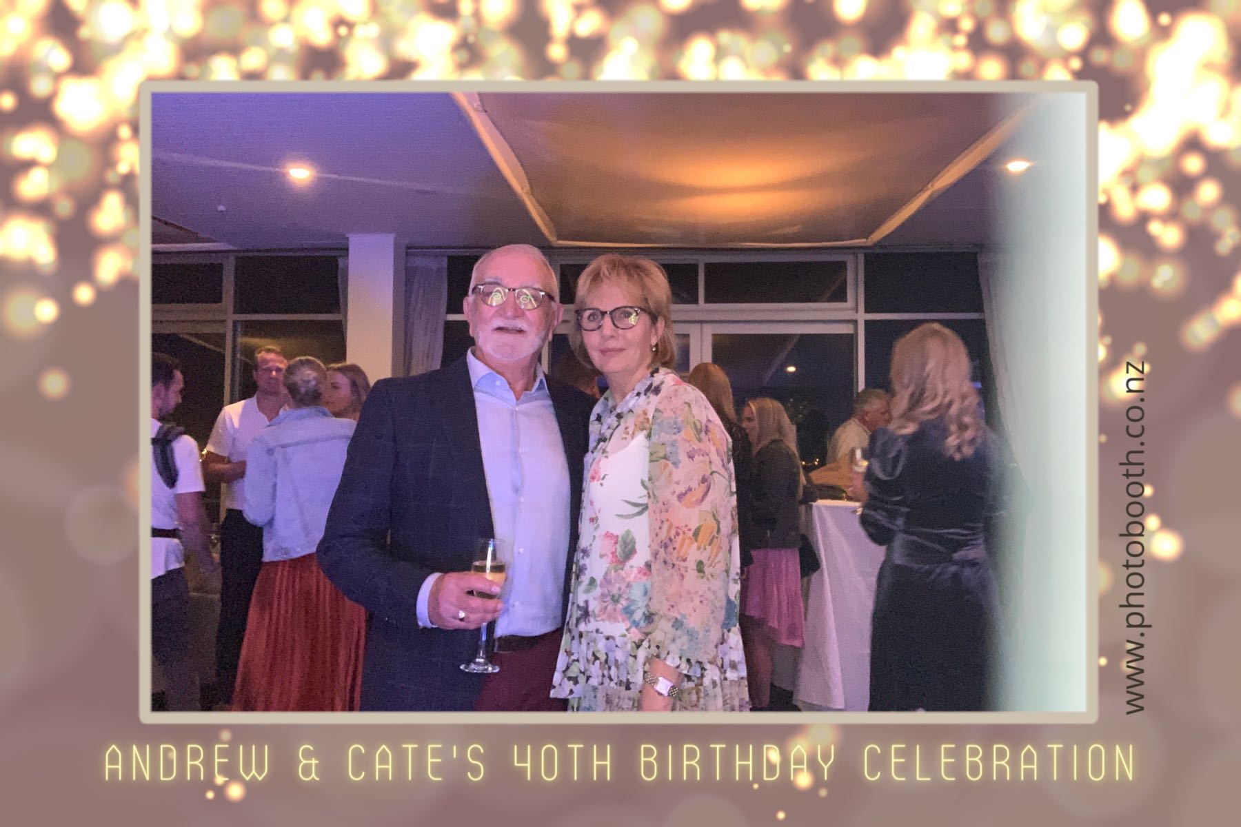 Andrew & Cate's 40th Birthday | View more photos from the event at gallery.photobooth.co.nz/u/SelfieCentral/Andrew-Cates-40th-Birthday