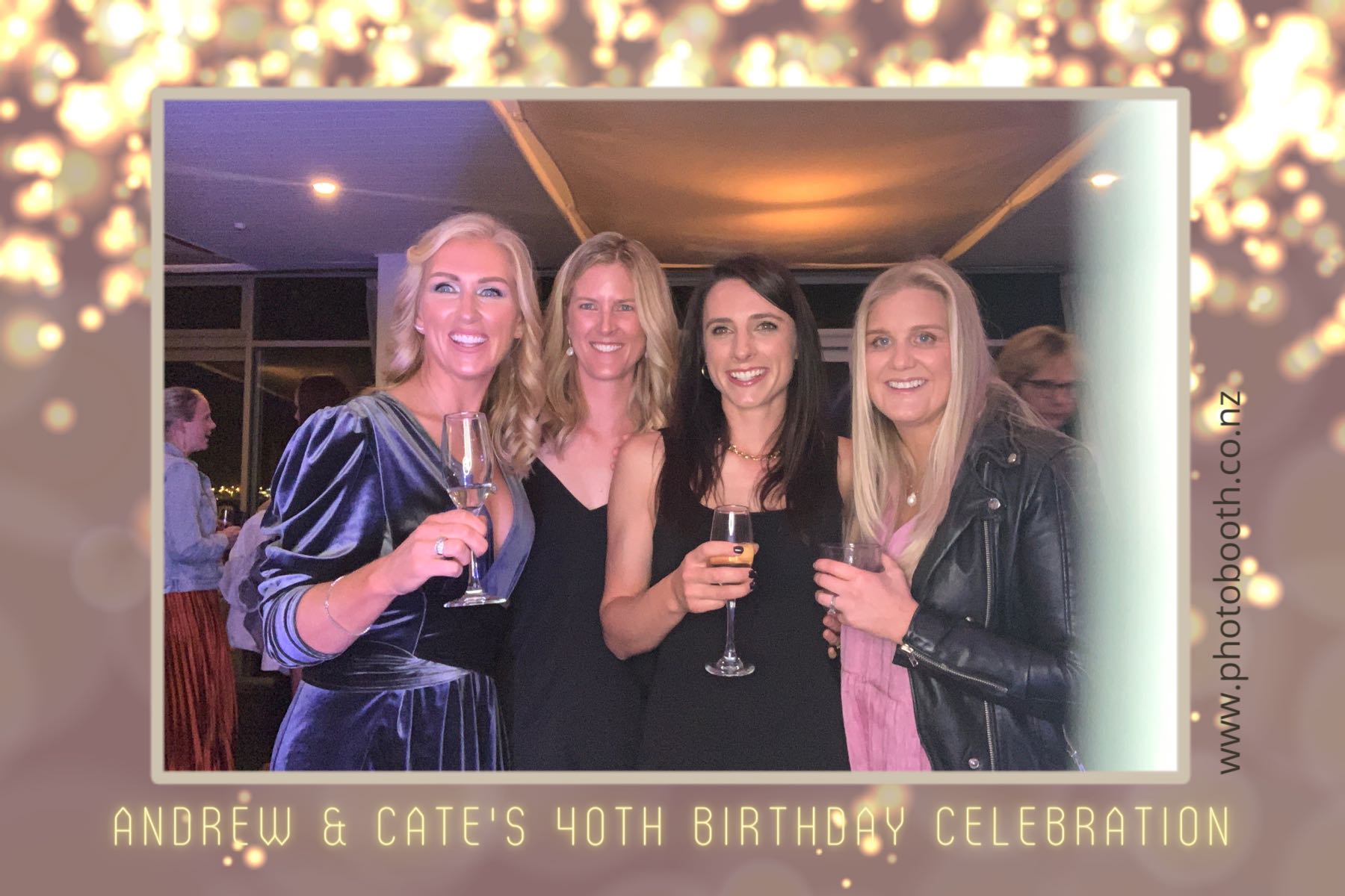 Andrew & Cate's 40th Birthday | View more photos from the event at gallery.photobooth.co.nz/u/SelfieCentral/Andrew-Cates-40th-Birthday