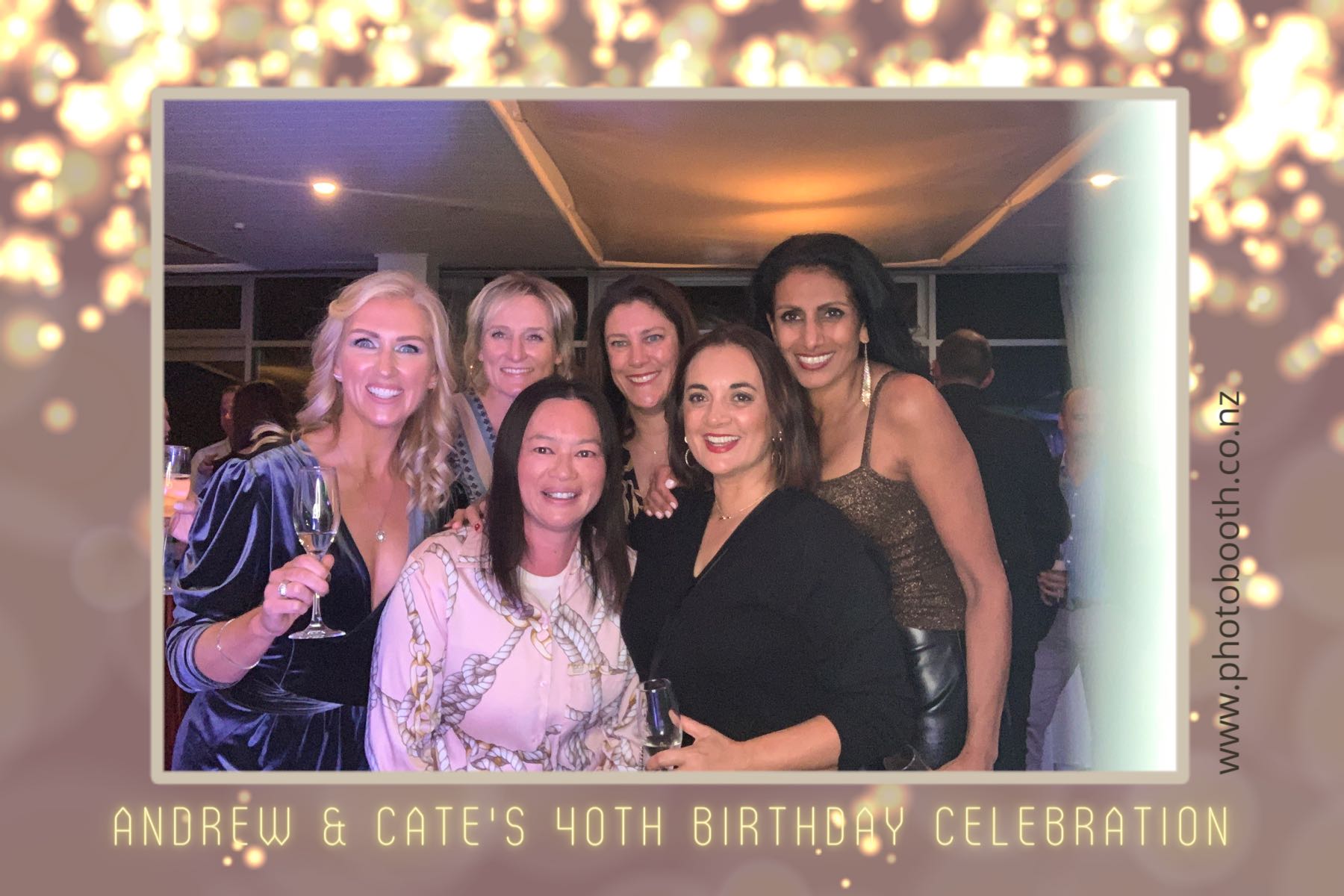 Andrew & Cate's 40th Birthday | View more photos from the event at gallery.photobooth.co.nz/u/SelfieCentral/Andrew-Cates-40th-Birthday