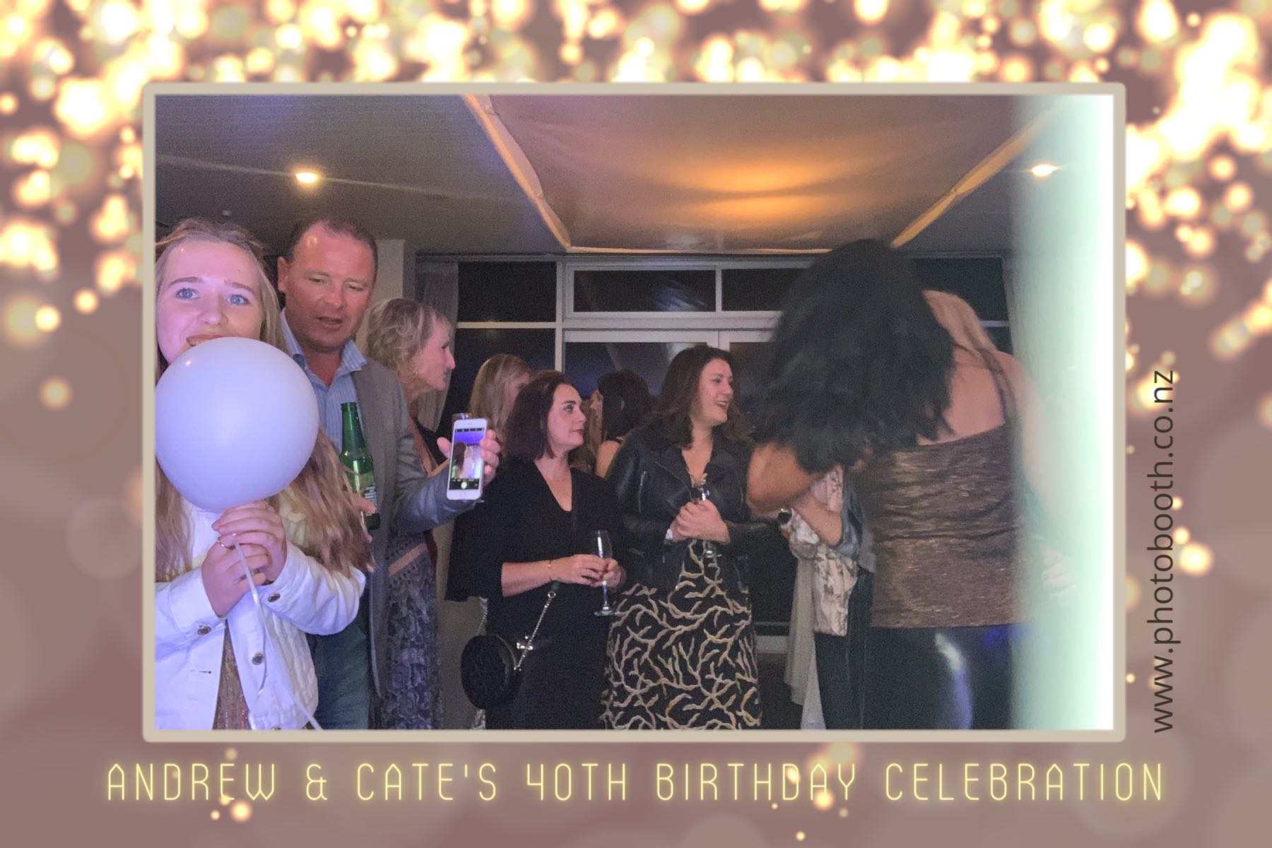 Andrew & Cate's 40th Birthday | View more photos from the event at gallery.photobooth.co.nz/u/SelfieCentral/Andrew-Cates-40th-Birthday