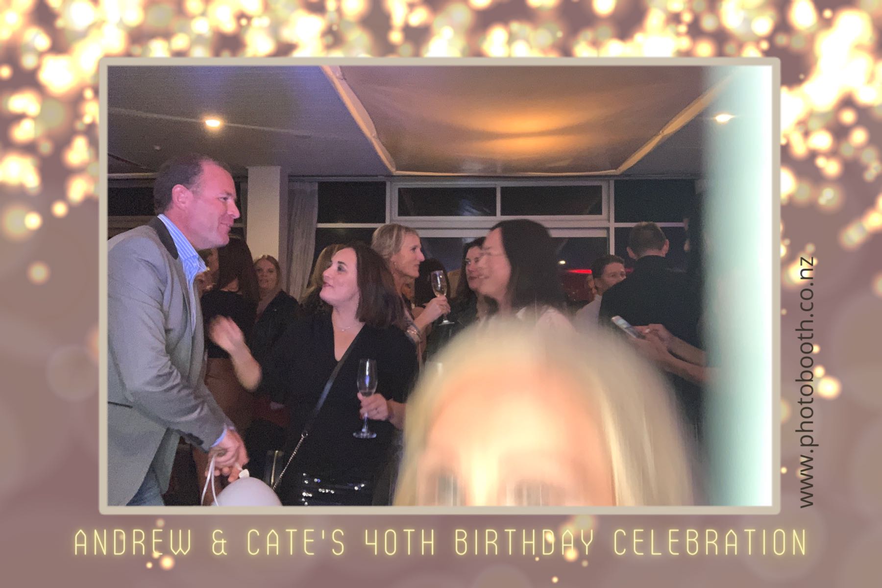 Andrew & Cate's 40th Birthday | View more photos from the event at gallery.photobooth.co.nz/u/SelfieCentral/Andrew-Cates-40th-Birthday