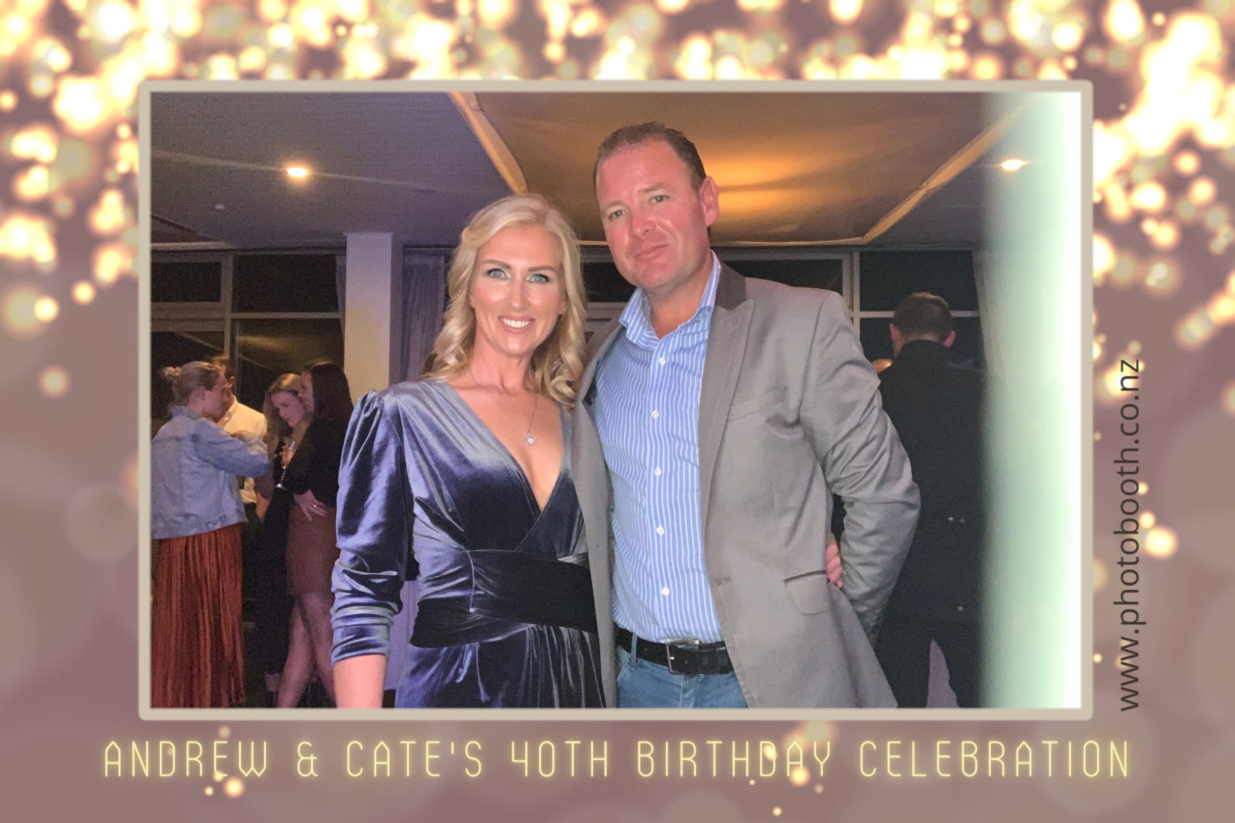 Andrew & Cate's 40th Birthday | View more photos from the event at gallery.photobooth.co.nz/u/SelfieCentral/Andrew-Cates-40th-Birthday