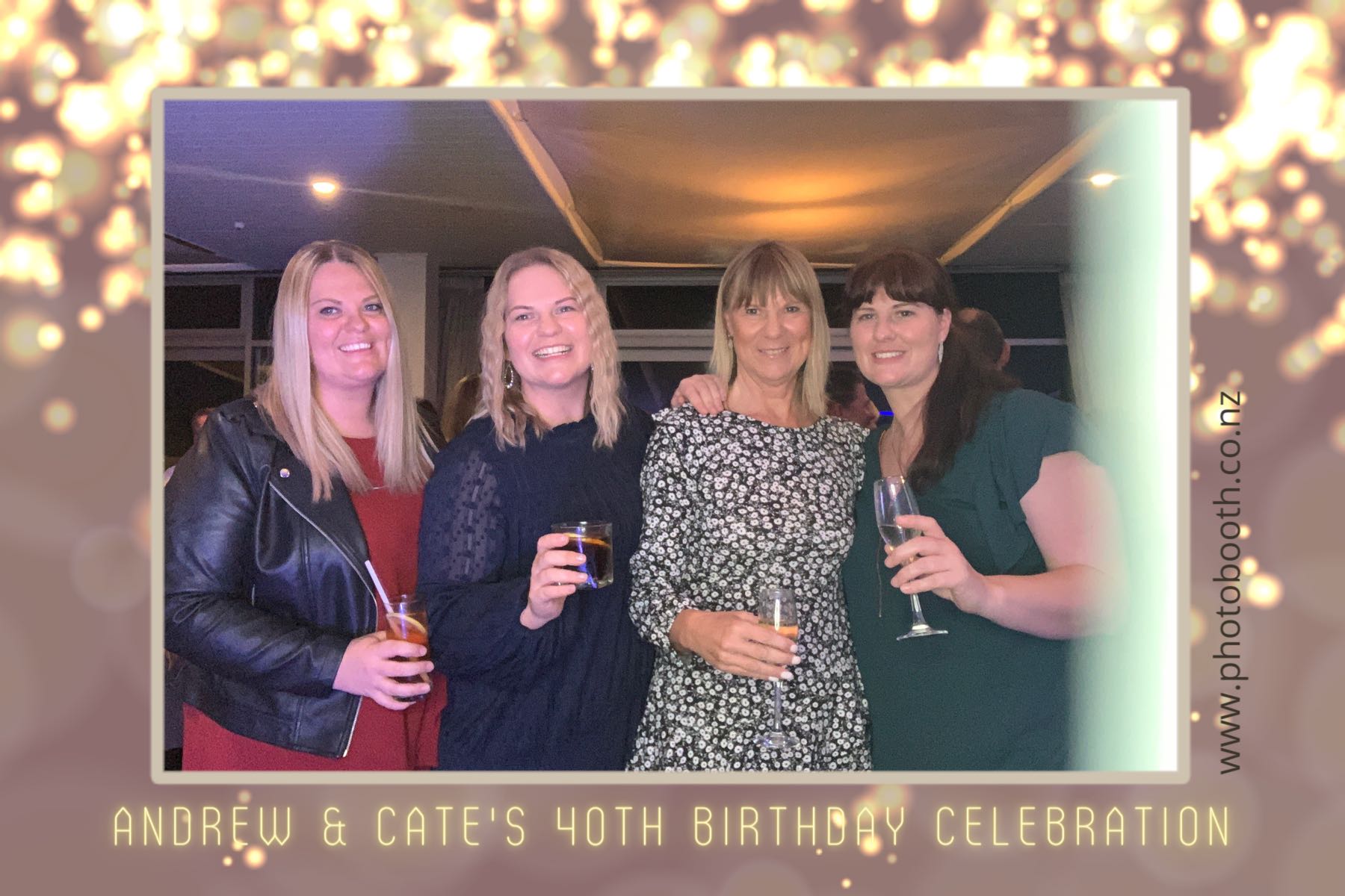 Andrew & Cate's 40th Birthday | View more photos from the event at gallery.photobooth.co.nz/u/SelfieCentral/Andrew-Cates-40th-Birthday