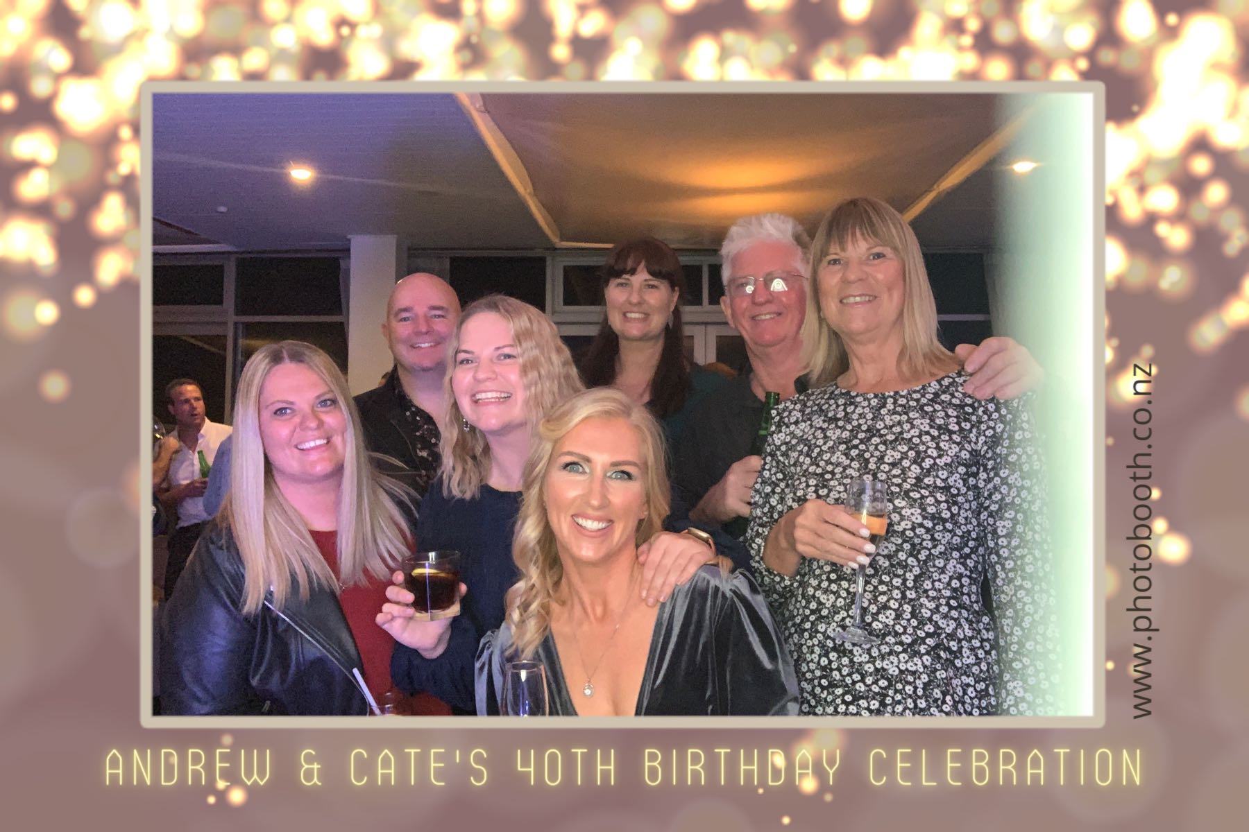 Andrew & Cate's 40th Birthday | View more photos from the event at gallery.photobooth.co.nz/u/SelfieCentral/Andrew-Cates-40th-Birthday