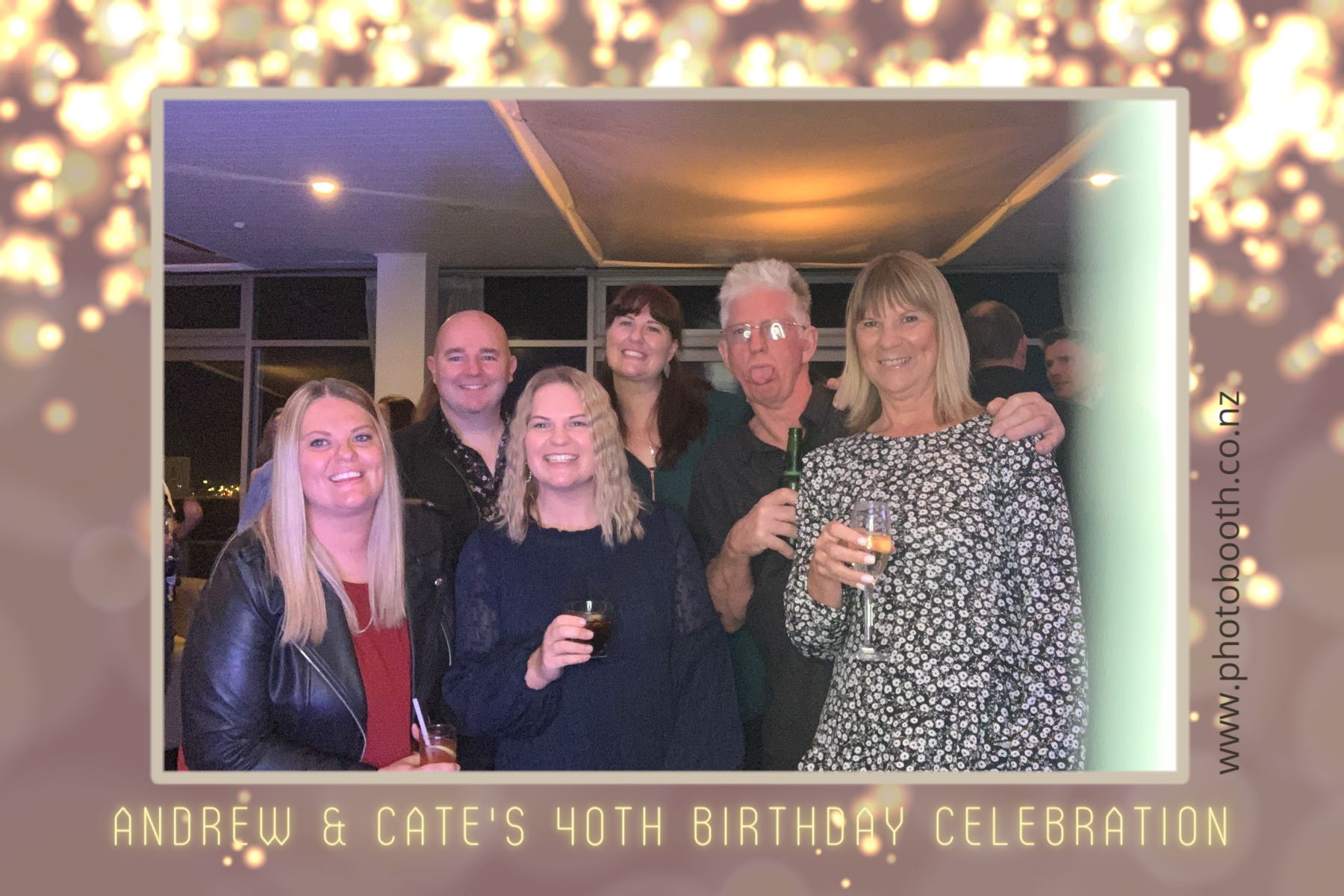 Andrew & Cate's 40th Birthday | View more photos from the event at gallery.photobooth.co.nz/u/SelfieCentral/Andrew-Cates-40th-Birthday