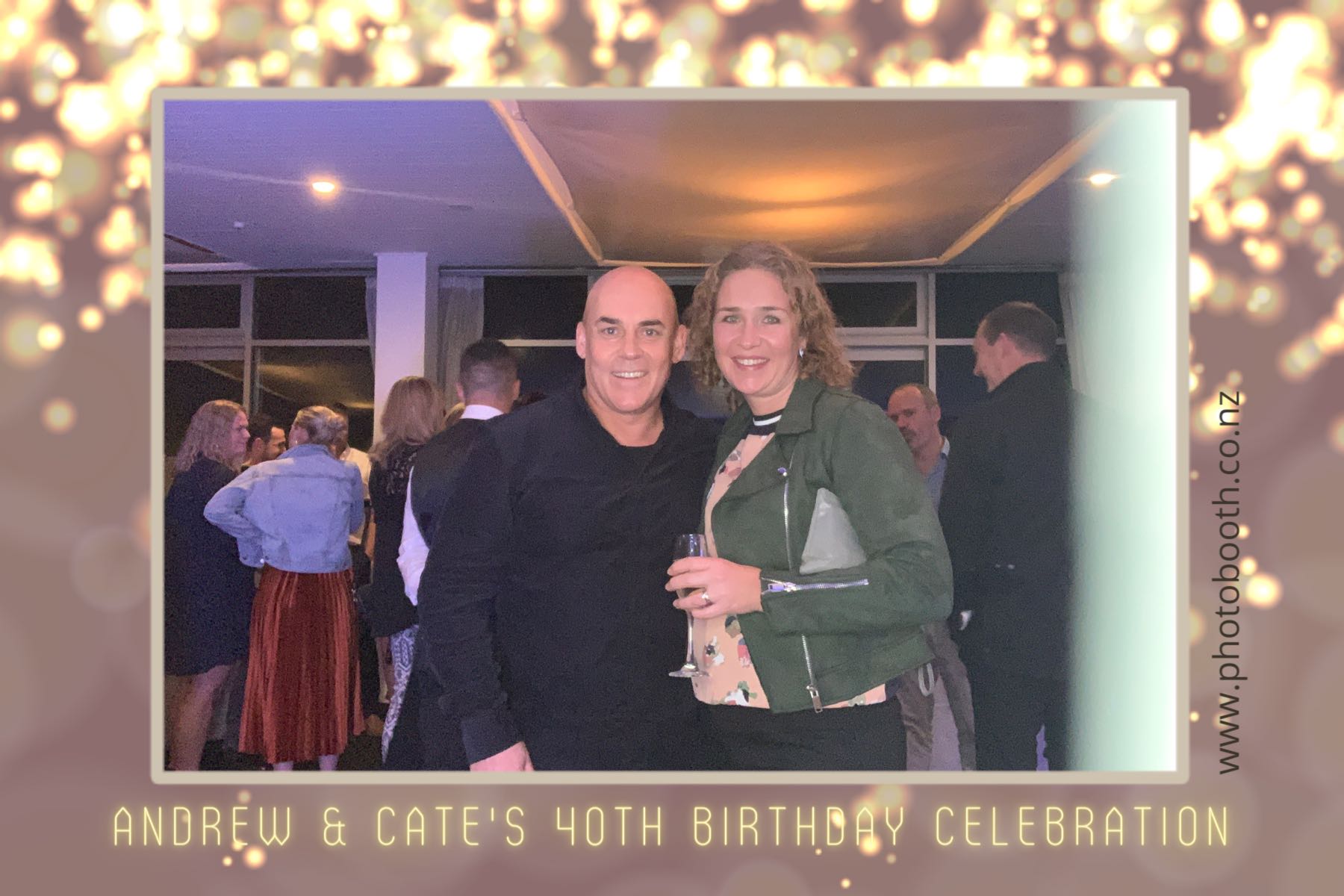 Andrew & Cate's 40th Birthday | View more photos from the event at gallery.photobooth.co.nz/u/SelfieCentral/Andrew-Cates-40th-Birthday