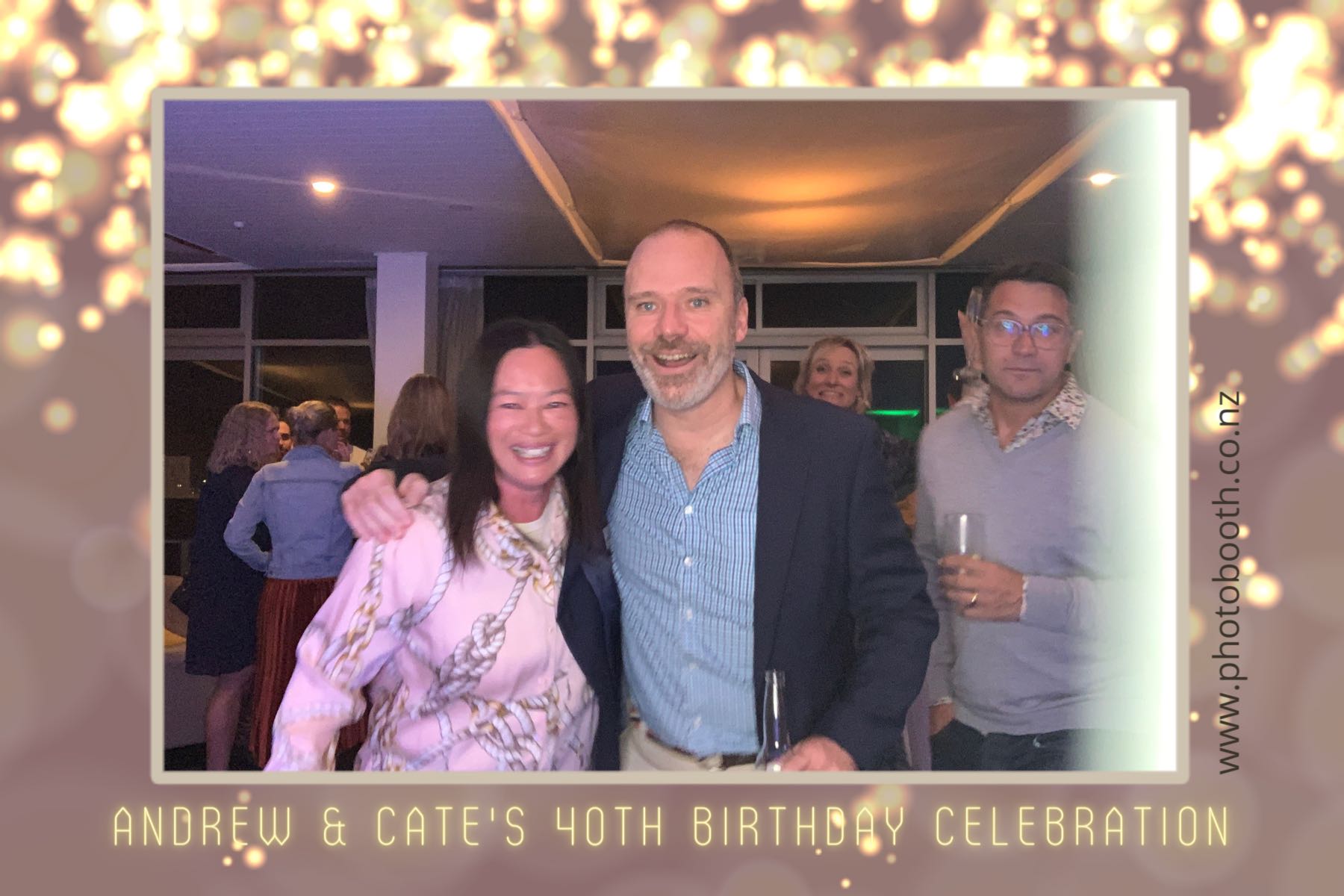 Andrew & Cate's 40th Birthday | View more photos from the event at gallery.photobooth.co.nz/u/SelfieCentral/Andrew-Cates-40th-Birthday