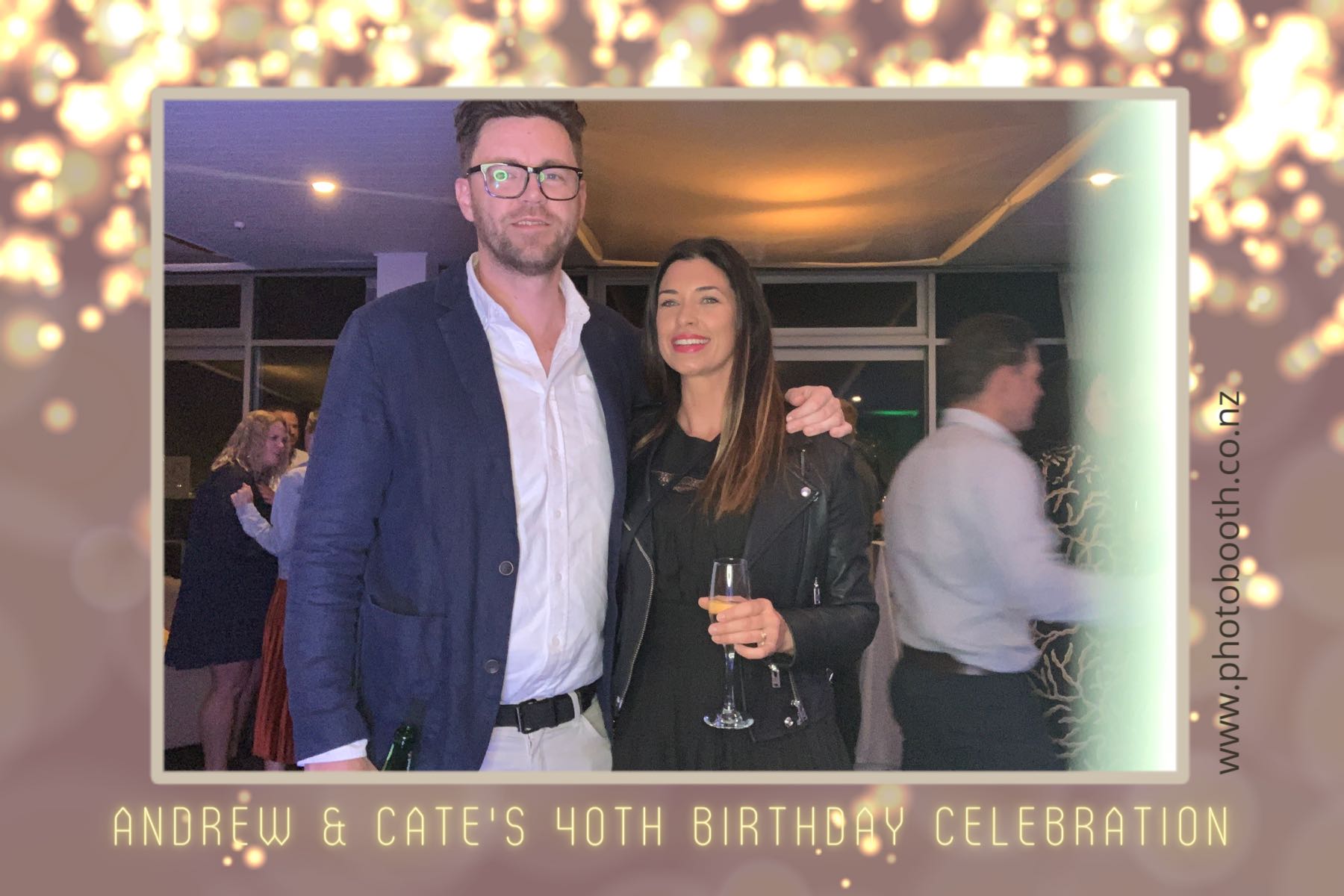 Andrew & Cate's 40th Birthday | View more photos from the event at gallery.photobooth.co.nz/u/SelfieCentral/Andrew-Cates-40th-Birthday