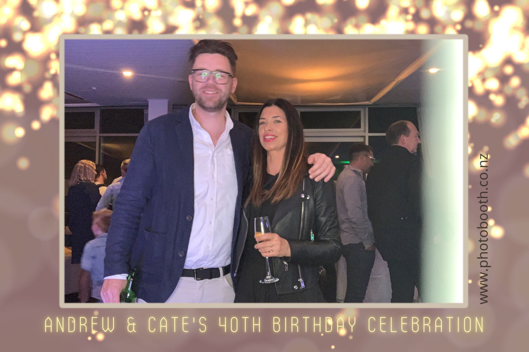 Andrew & Cate's 40th Birthday | View more photos from the event at gallery.photobooth.co.nz/u/SelfieCentral/Andrew-Cates-40th-Birthday