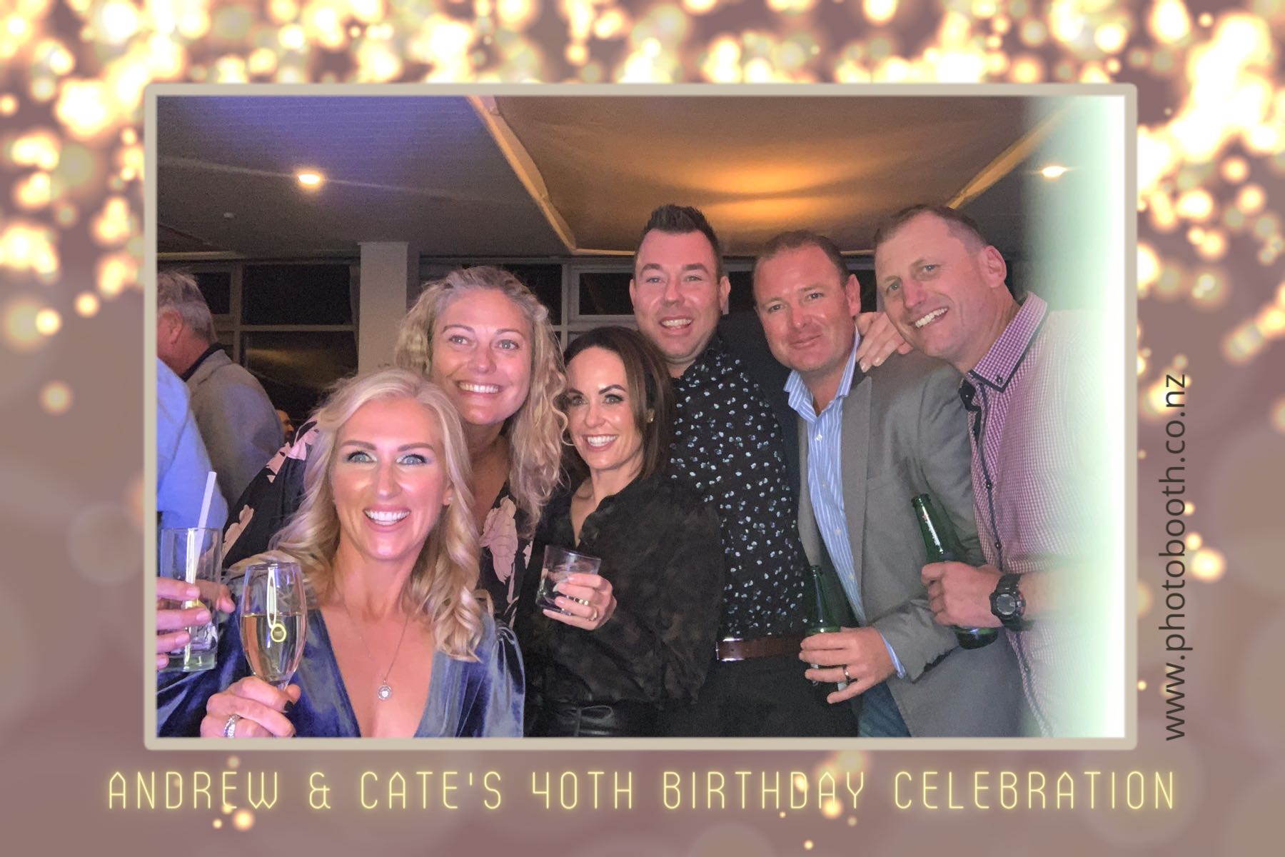 Andrew & Cate's 40th Birthday | View more photos from the event at gallery.photobooth.co.nz/u/SelfieCentral/Andrew-Cates-40th-Birthday