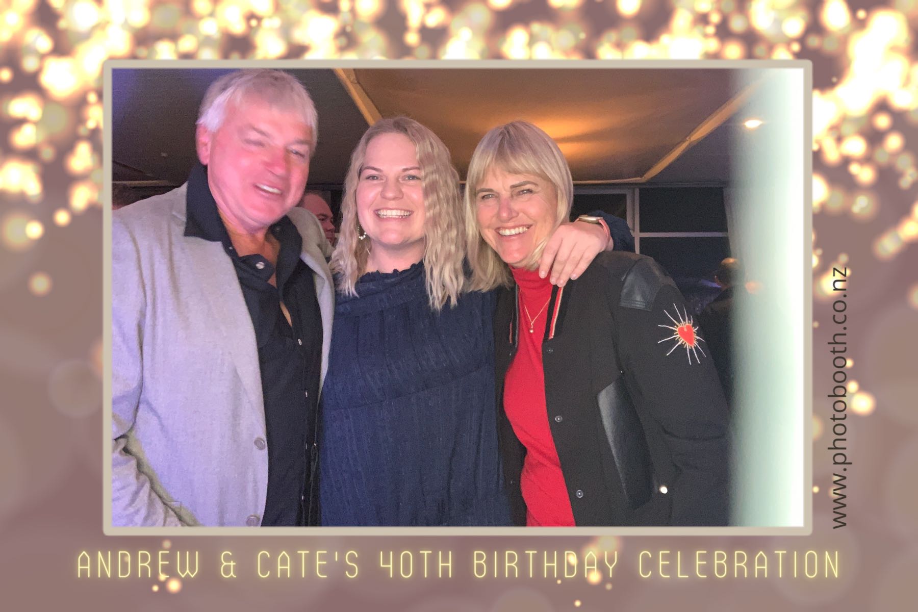 Andrew & Cate's 40th Birthday | View more photos from the event at gallery.photobooth.co.nz/u/SelfieCentral/Andrew-Cates-40th-Birthday