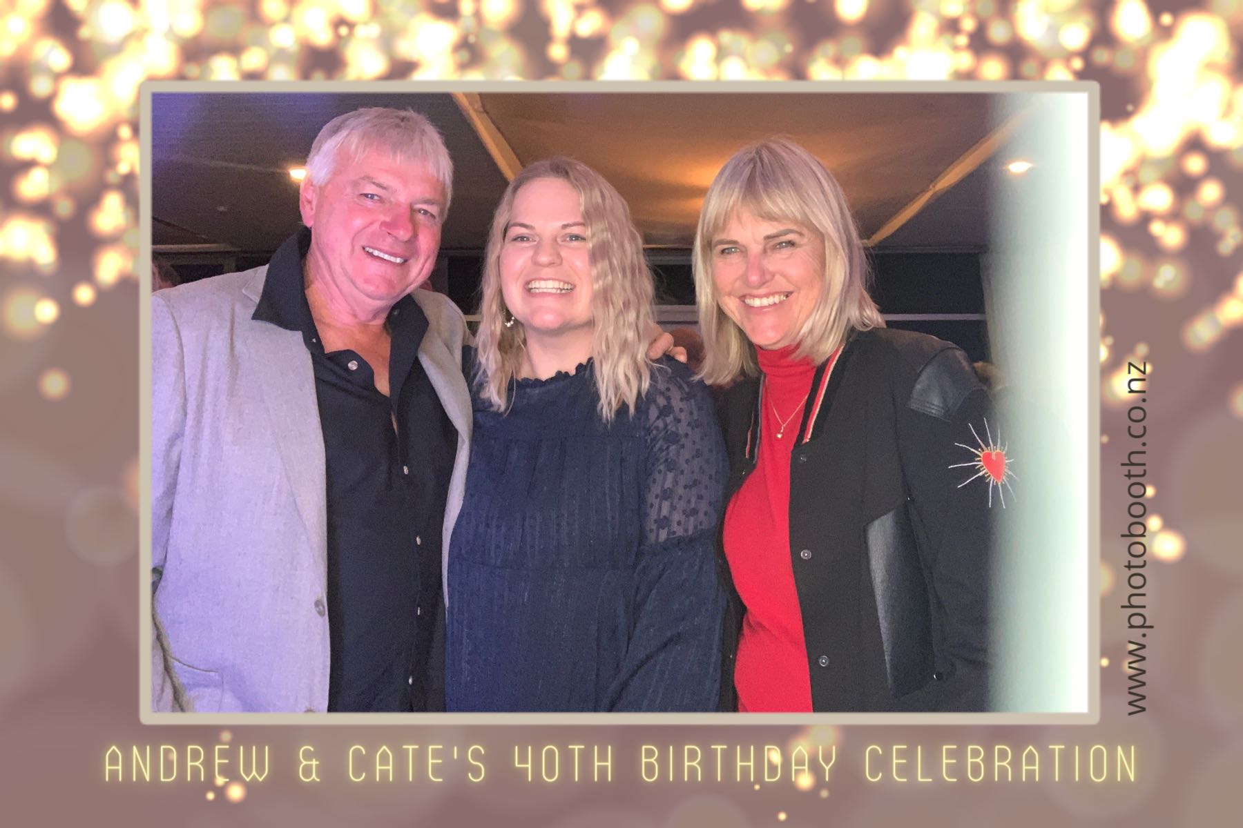 Andrew & Cate's 40th Birthday | View more photos from the event at gallery.photobooth.co.nz/u/SelfieCentral/Andrew-Cates-40th-Birthday