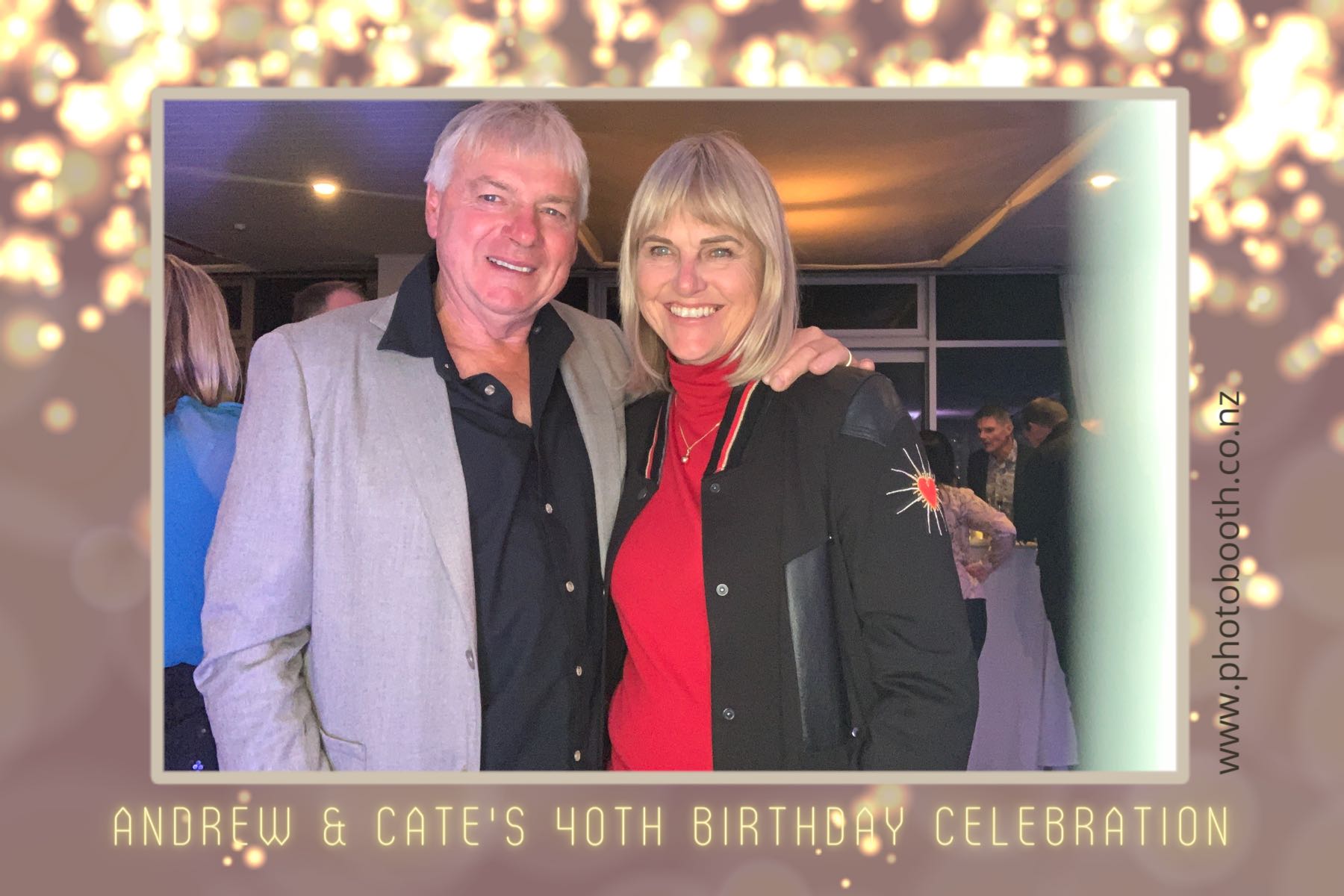 Andrew & Cate's 40th Birthday | View more photos from the event at gallery.photobooth.co.nz/u/SelfieCentral/Andrew-Cates-40th-Birthday