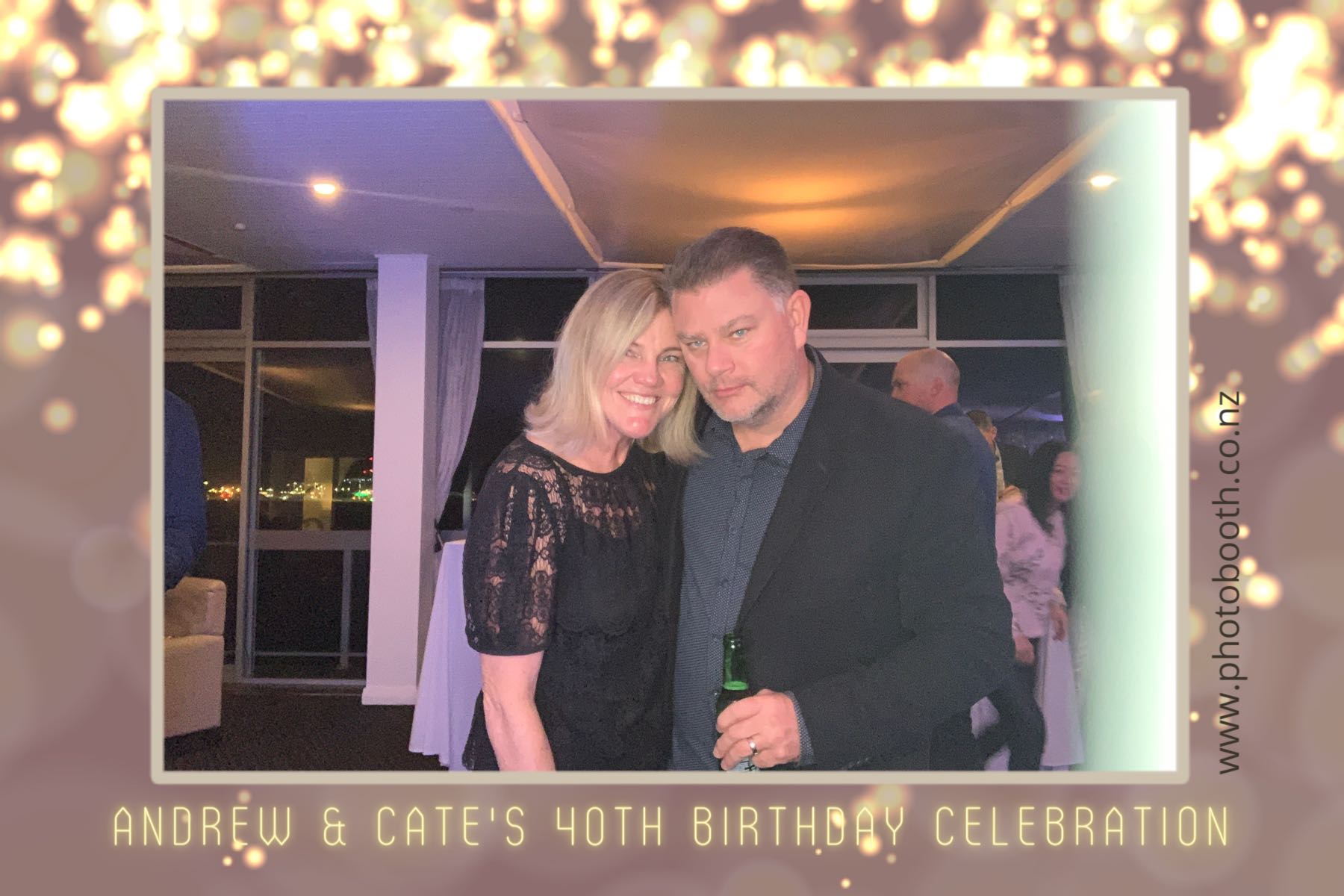 Andrew & Cate's 40th Birthday | View more photos from the event at gallery.photobooth.co.nz/u/SelfieCentral/Andrew-Cates-40th-Birthday