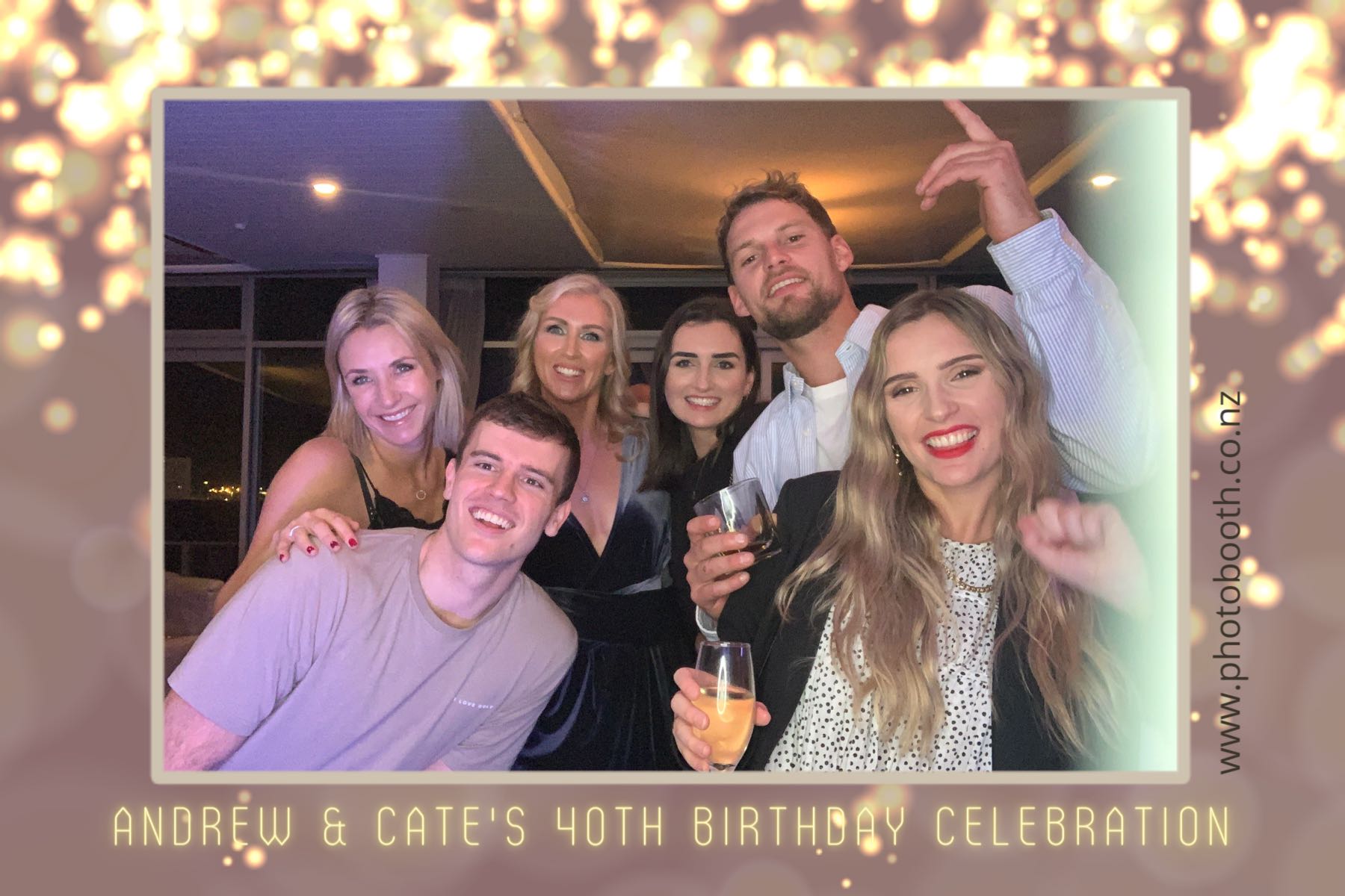 Andrew & Cate's 40th Birthday | View more photos from the event at gallery.photobooth.co.nz/u/SelfieCentral/Andrew-Cates-40th-Birthday