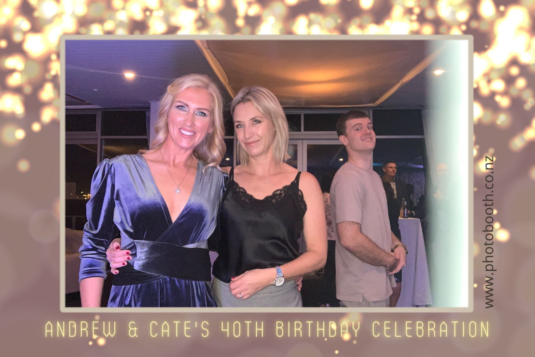 Andrew & Cate's 40th Birthday | View more photos from the event at gallery.photobooth.co.nz/u/SelfieCentral/Andrew-Cates-40th-Birthday