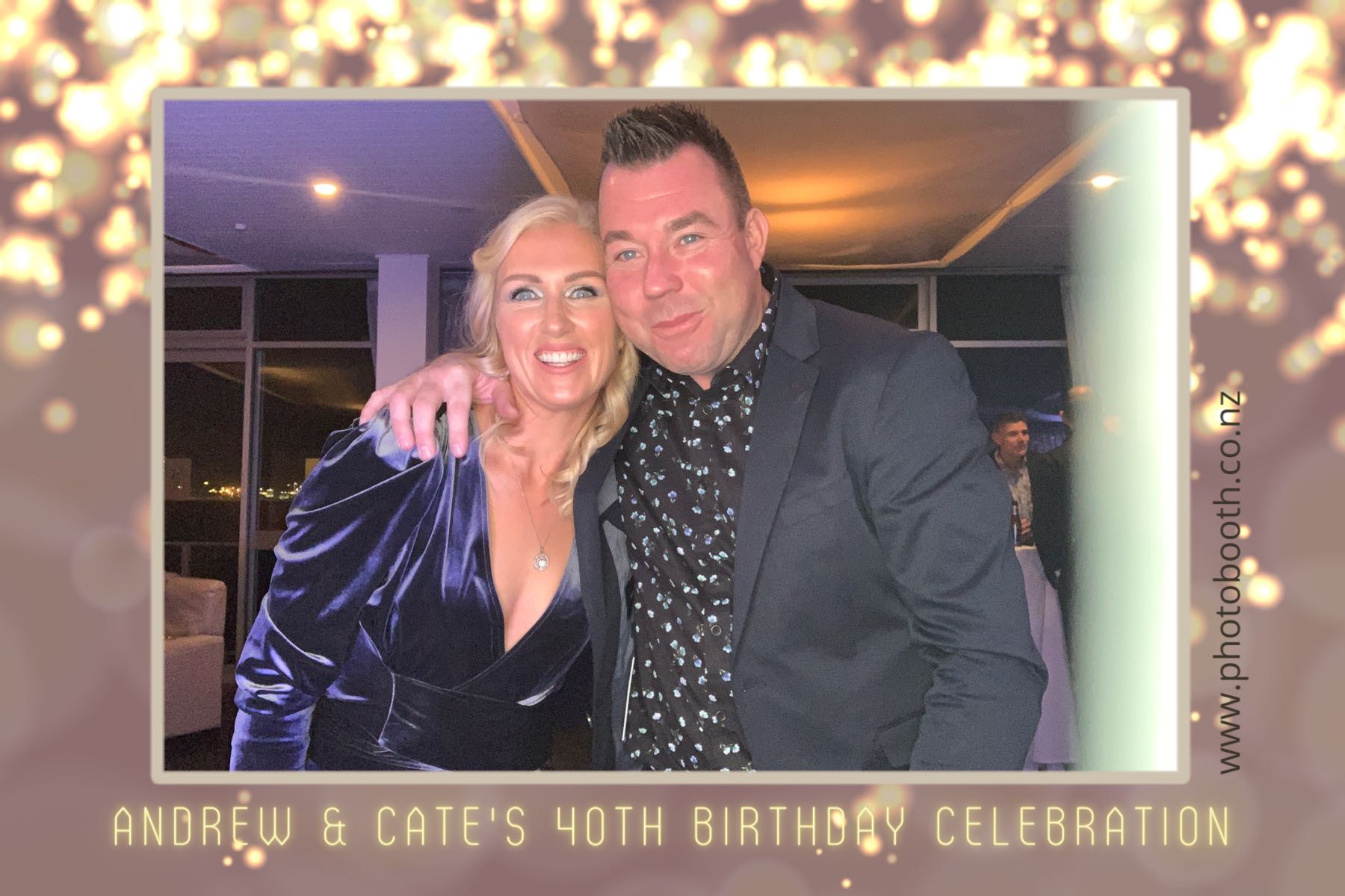 Andrew & Cate's 40th Birthday | View more photos from the event at gallery.photobooth.co.nz/u/SelfieCentral/Andrew-Cates-40th-Birthday