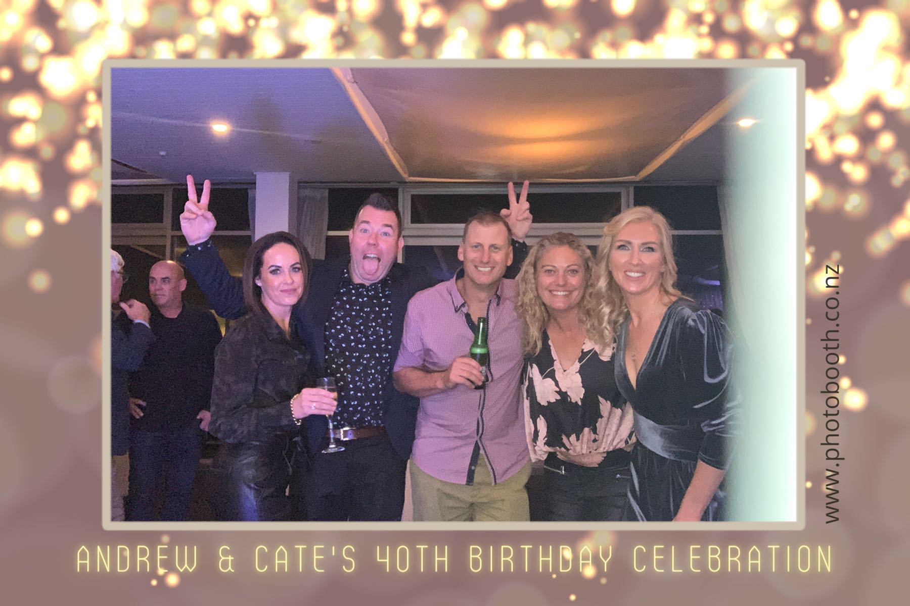 Andrew & Cate's 40th Birthday | View more photos from the event at gallery.photobooth.co.nz/u/SelfieCentral/Andrew-Cates-40th-Birthday
