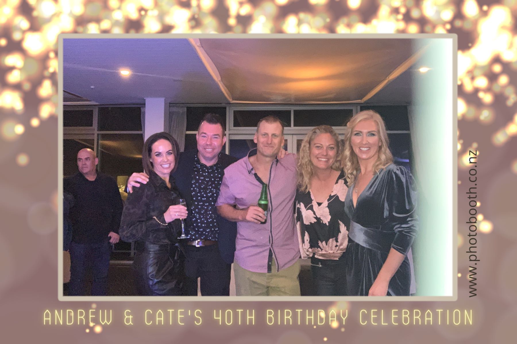 Andrew & Cate's 40th Birthday | View more photos from the event at gallery.photobooth.co.nz/u/SelfieCentral/Andrew-Cates-40th-Birthday