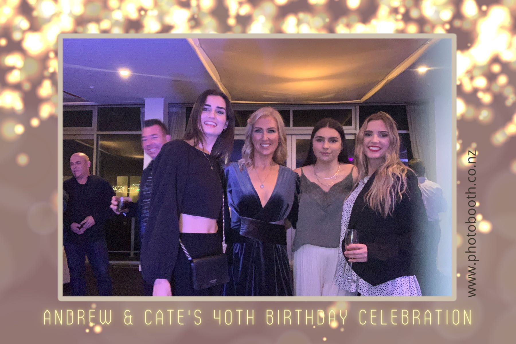 Andrew & Cate's 40th Birthday | View more photos from the event at gallery.photobooth.co.nz/u/SelfieCentral/Andrew-Cates-40th-Birthday
