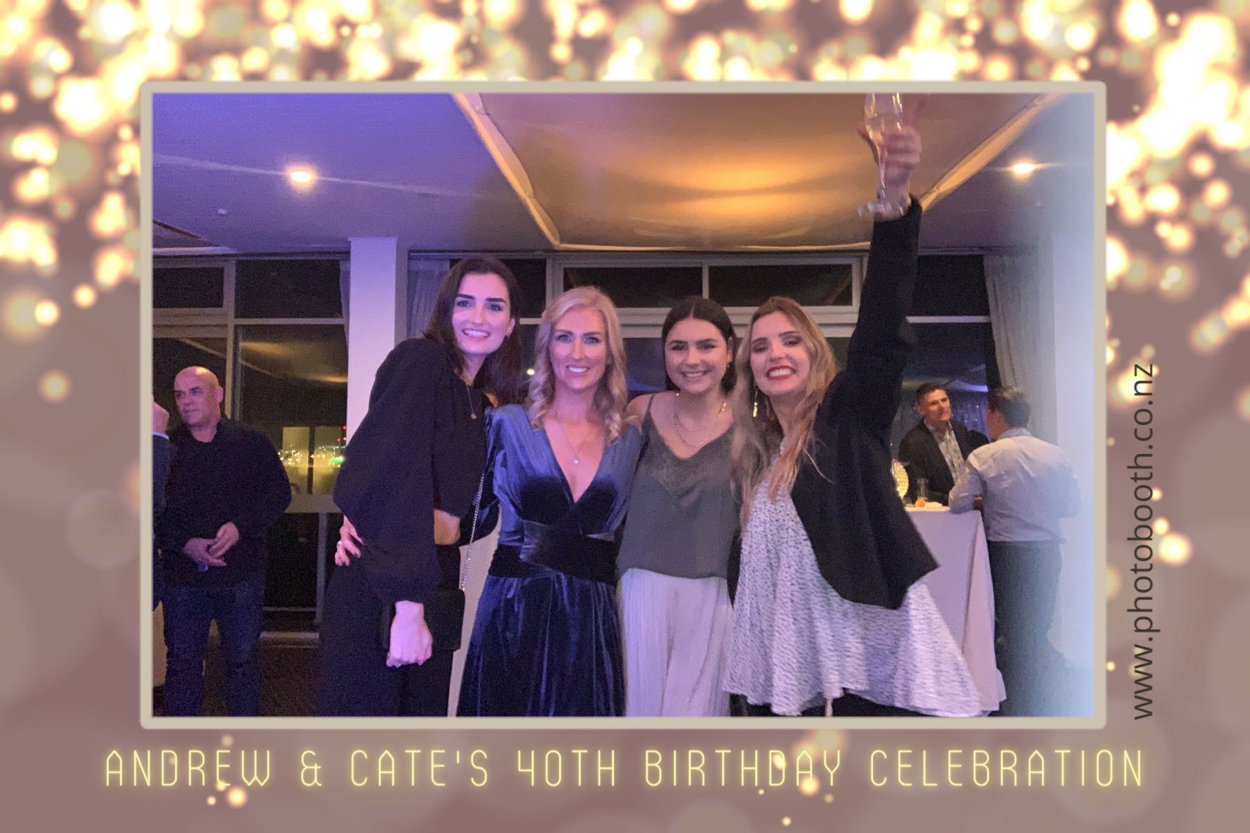 Andrew & Cate's 40th Birthday | View more photos from the event at gallery.photobooth.co.nz/u/SelfieCentral/Andrew-Cates-40th-Birthday