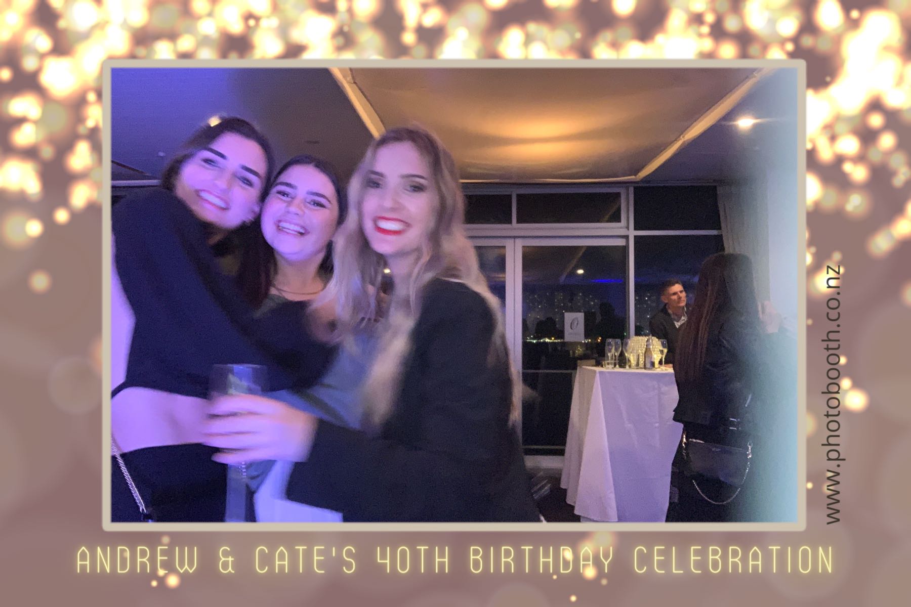 Andrew & Cate's 40th Birthday | View more photos from the event at gallery.photobooth.co.nz/u/SelfieCentral/Andrew-Cates-40th-Birthday