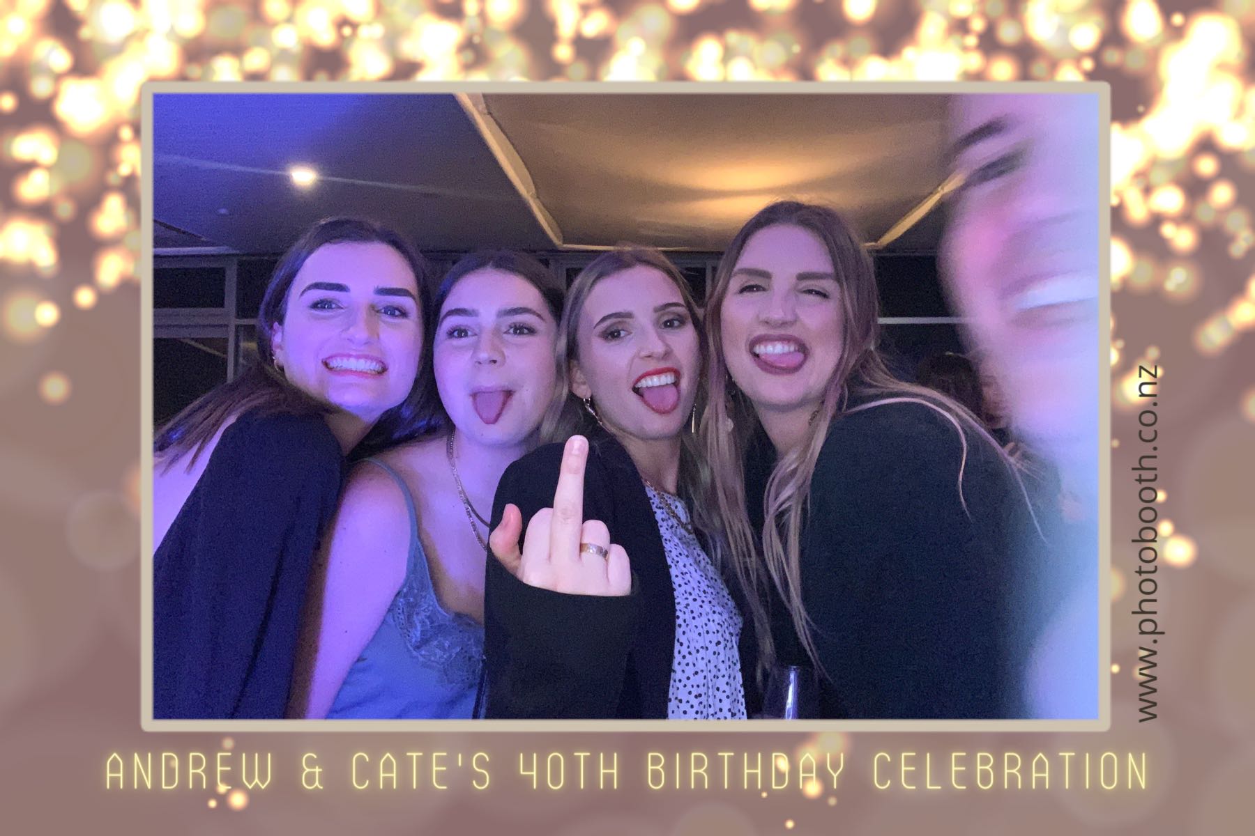 Andrew & Cate's 40th Birthday | View more photos from the event at gallery.photobooth.co.nz/u/SelfieCentral/Andrew-Cates-40th-Birthday